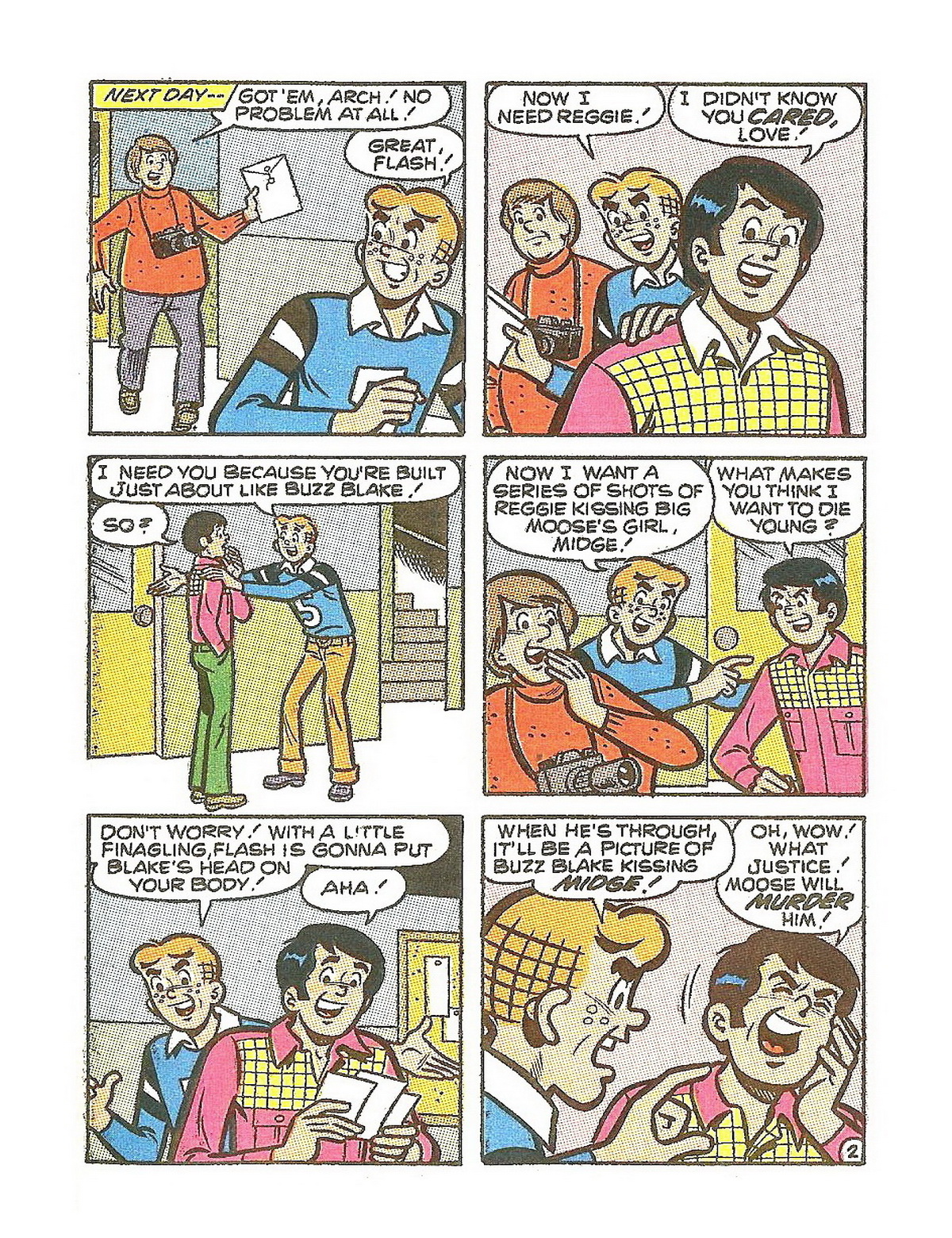 Read online Betty and Veronica Digest Magazine comic -  Issue #29 - 52