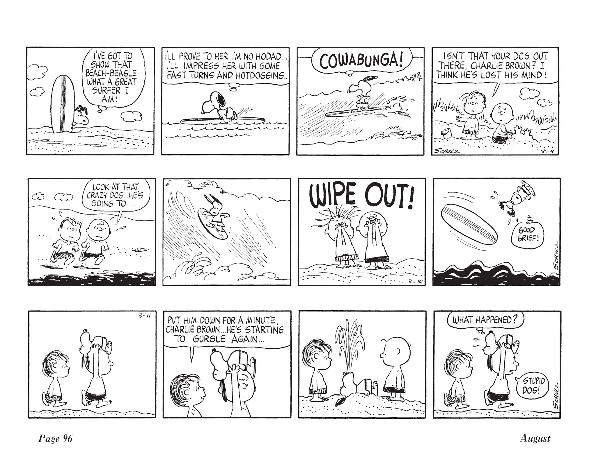 Read online The Complete Peanuts comic -  Issue # TPB 8 - 108