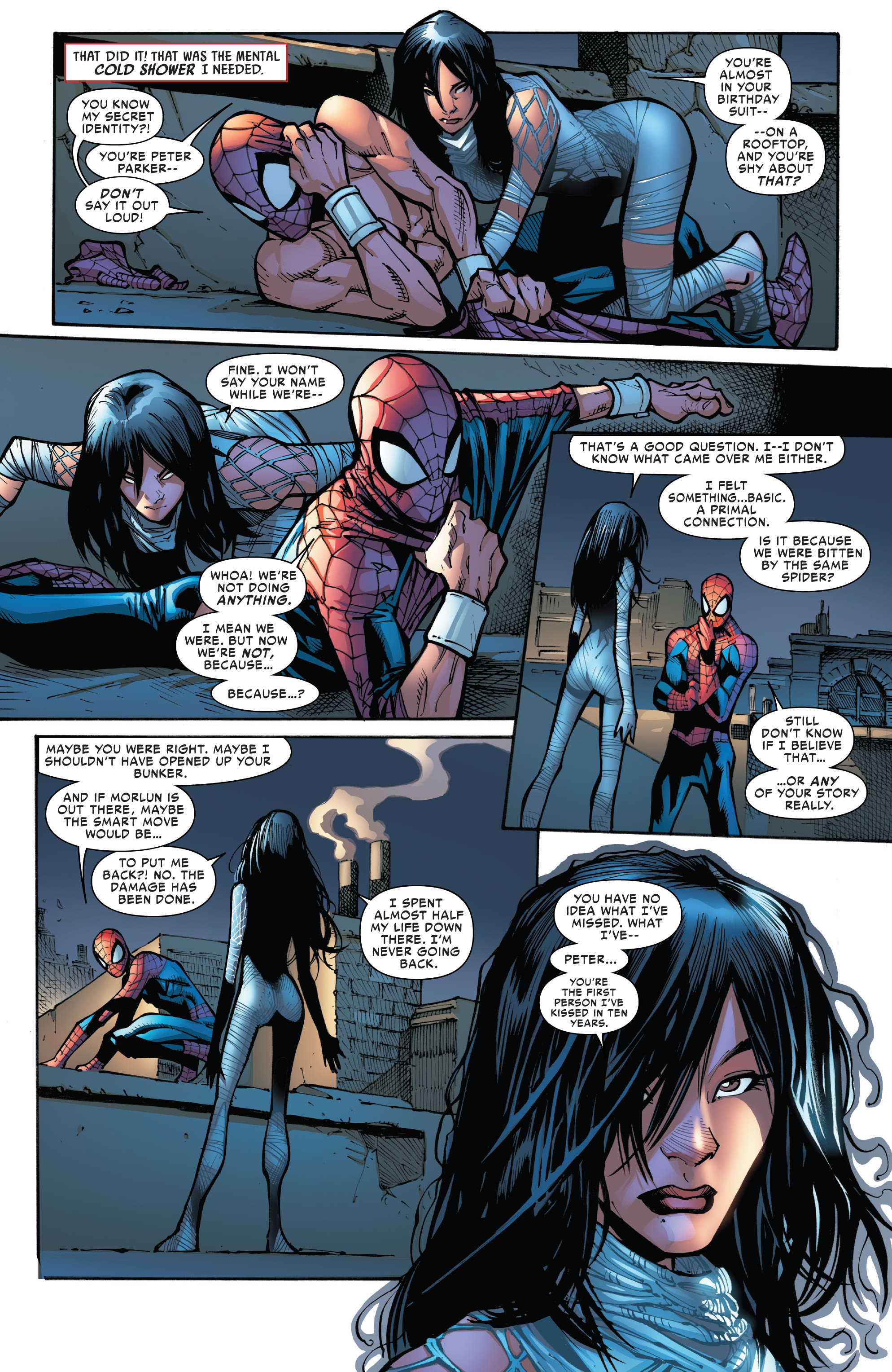 Read online Silk: Out of the Spider-Verse comic -  Issue # TPB 1 (Part 1) - 28