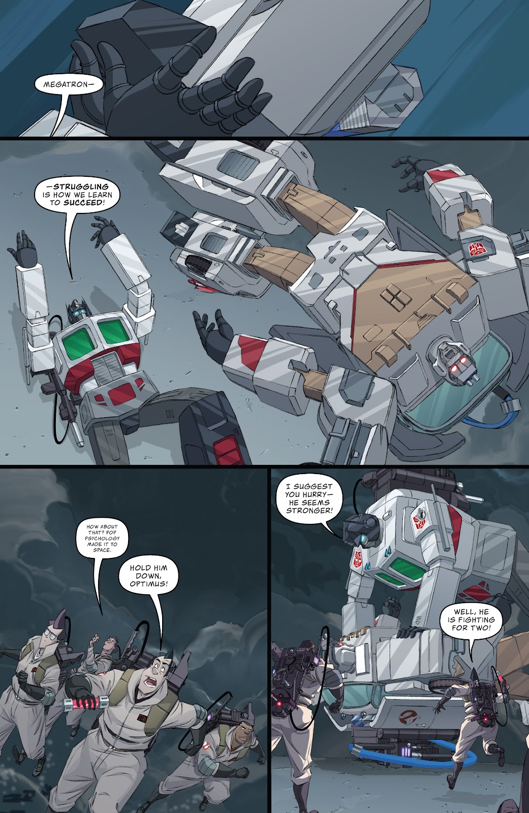Read online Transformers/Ghostbusters comic Issue 5