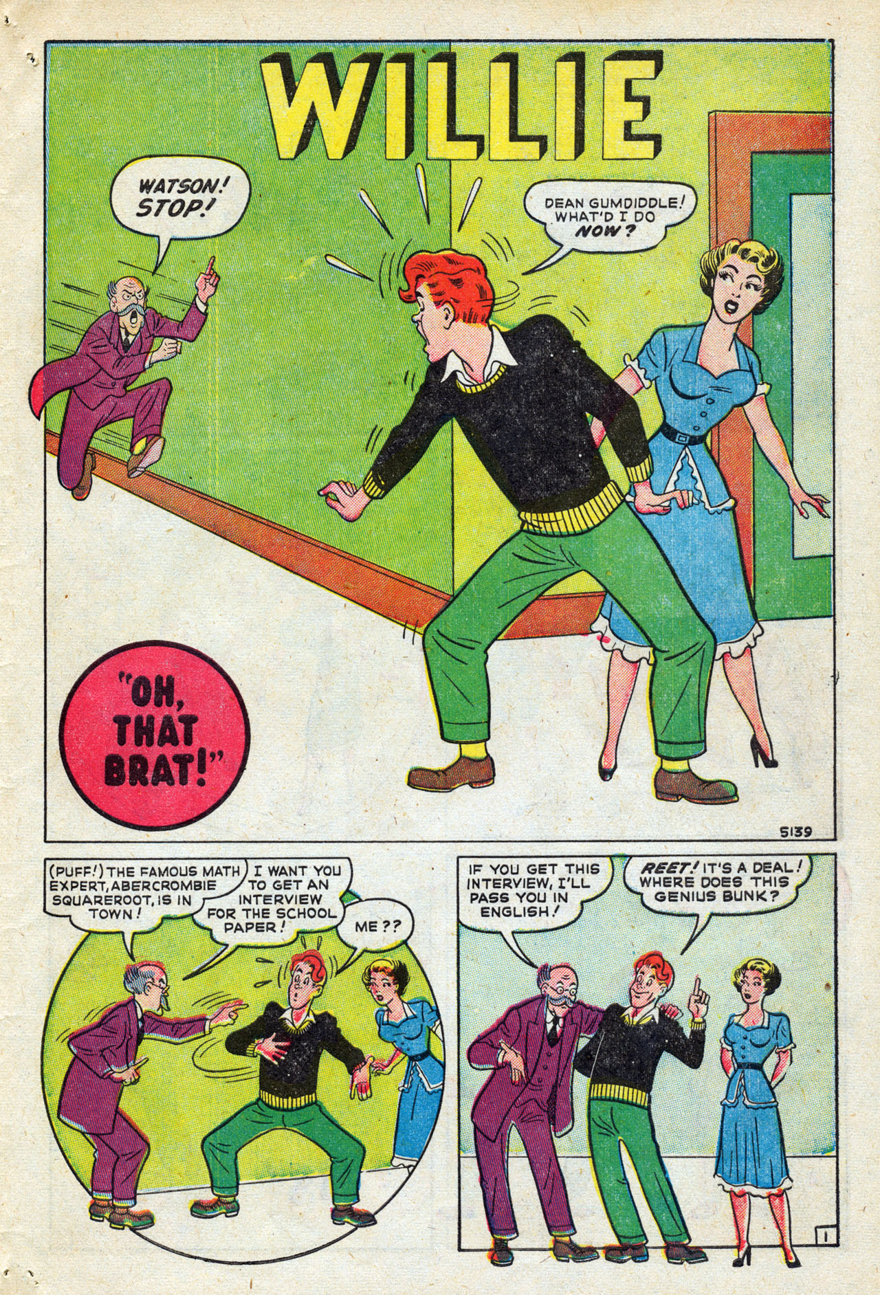 Read online Willie Comics (1946) comic -  Issue #19 - 43
