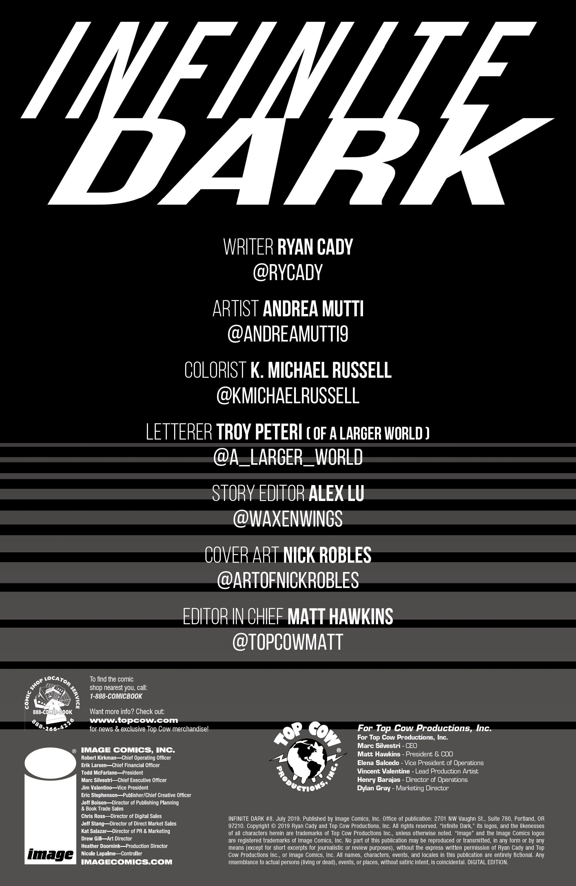 Read online Infinite Dark comic -  Issue #8 - 2