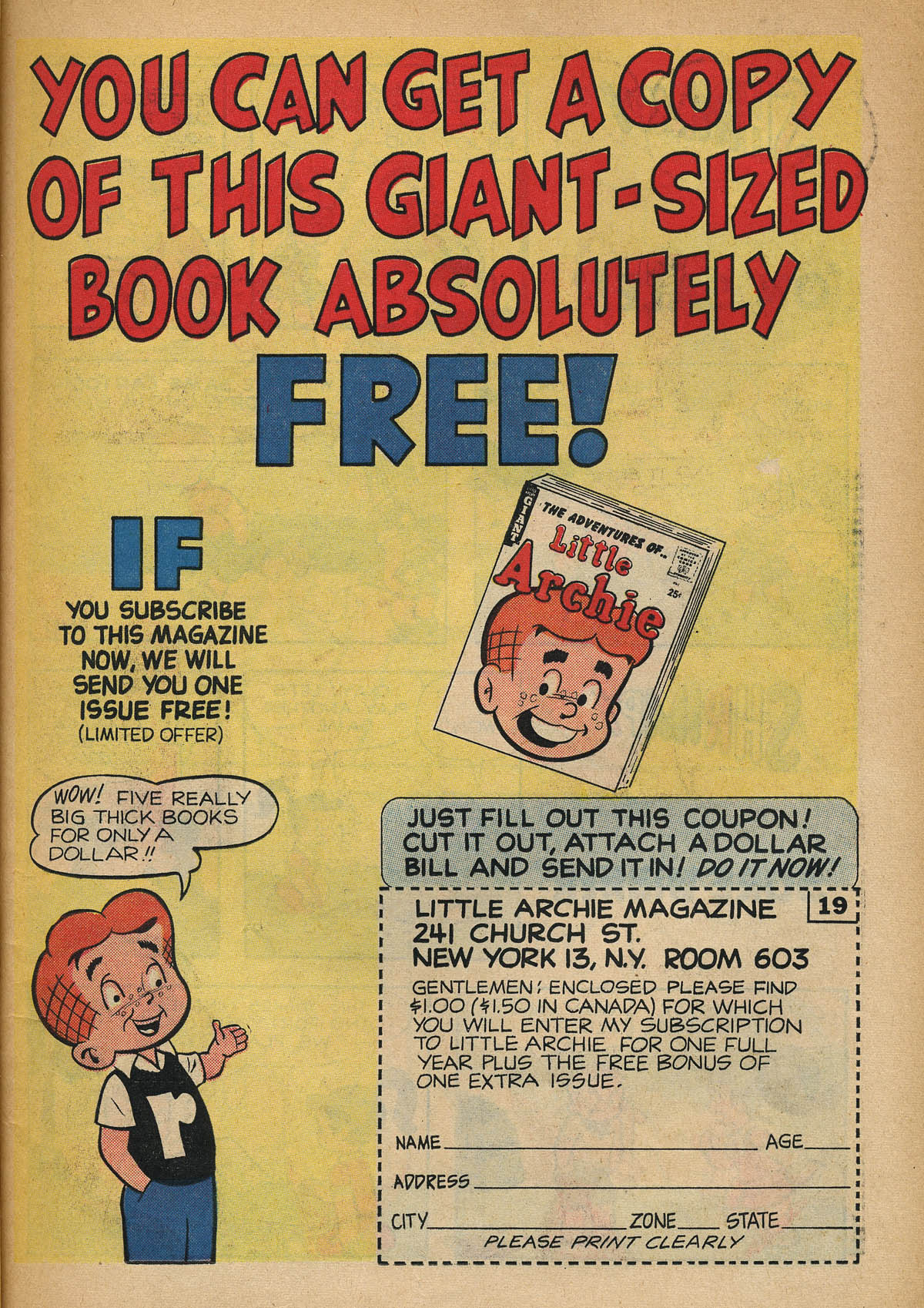 Read online The Adventures of Little Archie comic -  Issue #19 - 23