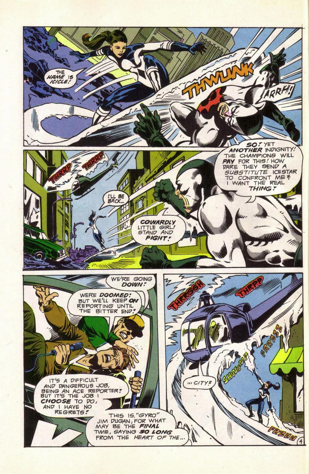 Read online Champions (1987) comic -  Issue #4 - 6