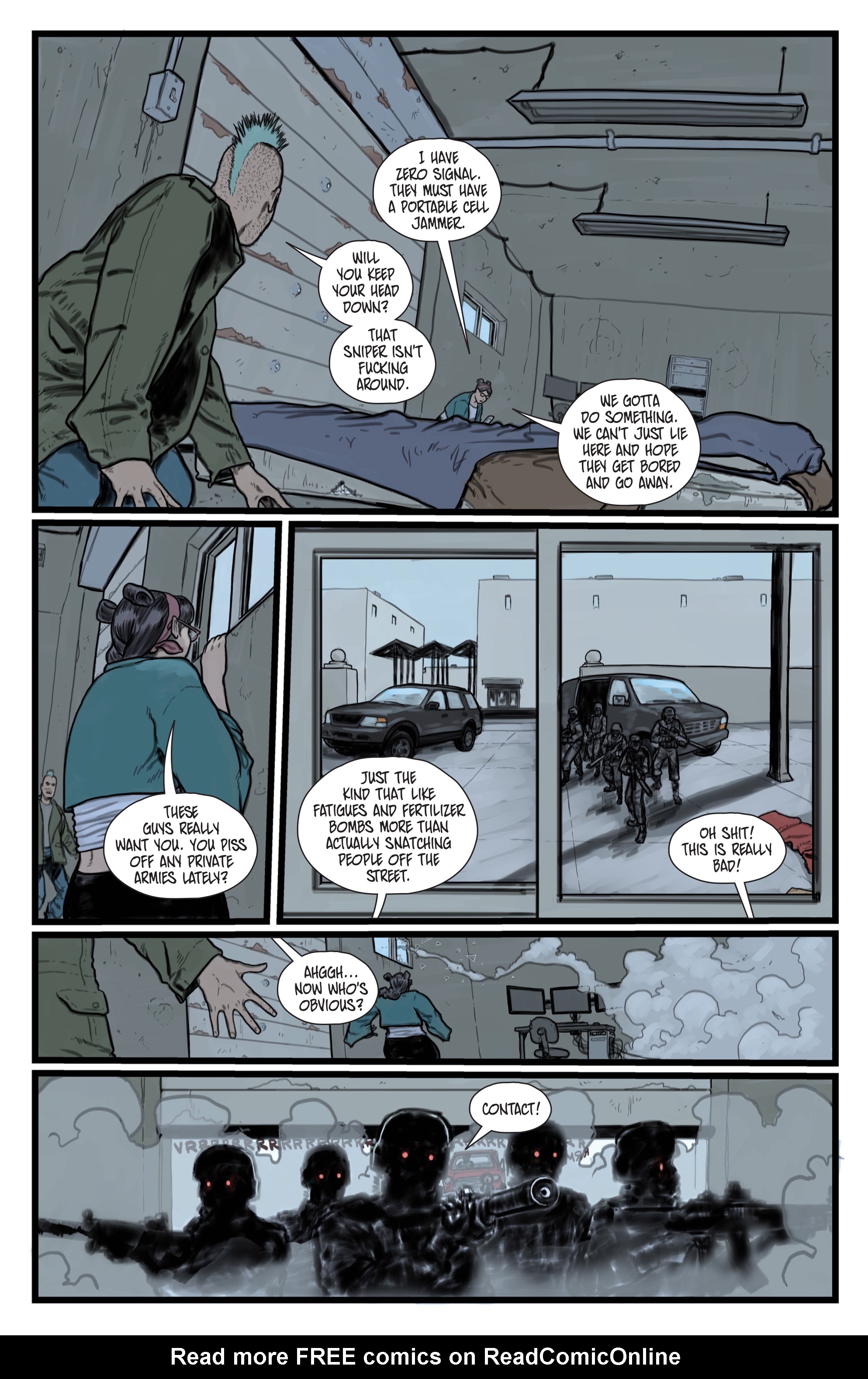 Read online Throwaways comic -  Issue #1 - 21