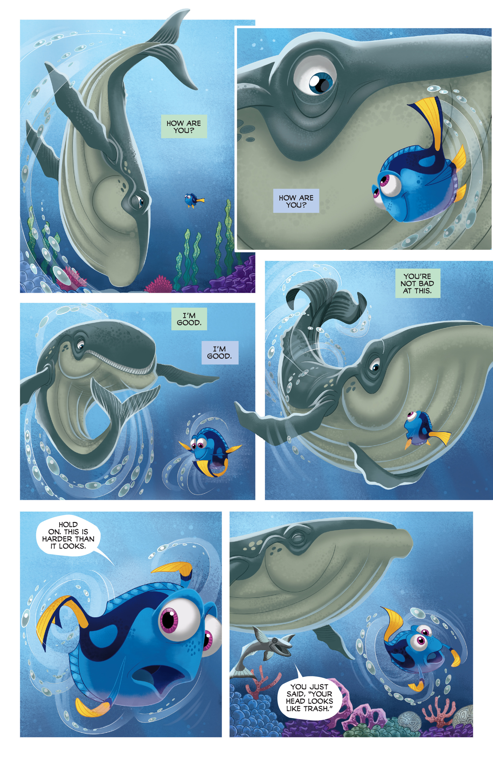 Read online Disney Pixar Finding Dory comic -  Issue #1 - 18