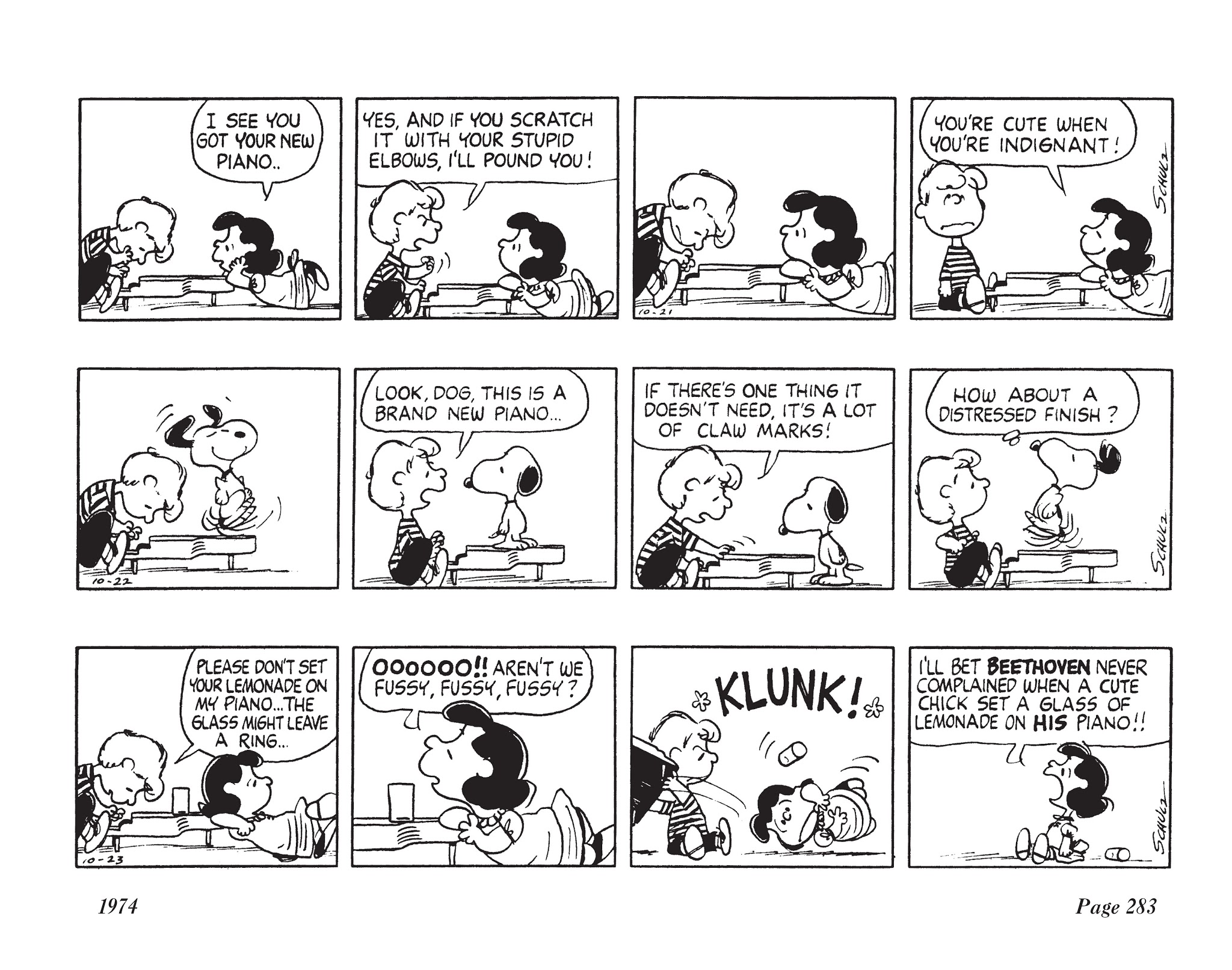 Read online The Complete Peanuts comic -  Issue # TPB 12 - 297