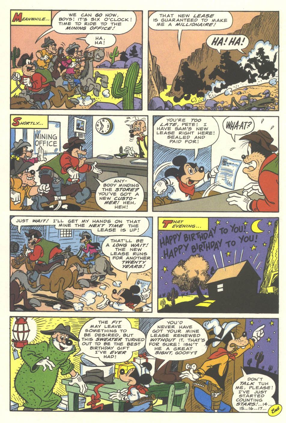 Read online Walt Disney's Comics and Stories comic -  Issue #549 - 34