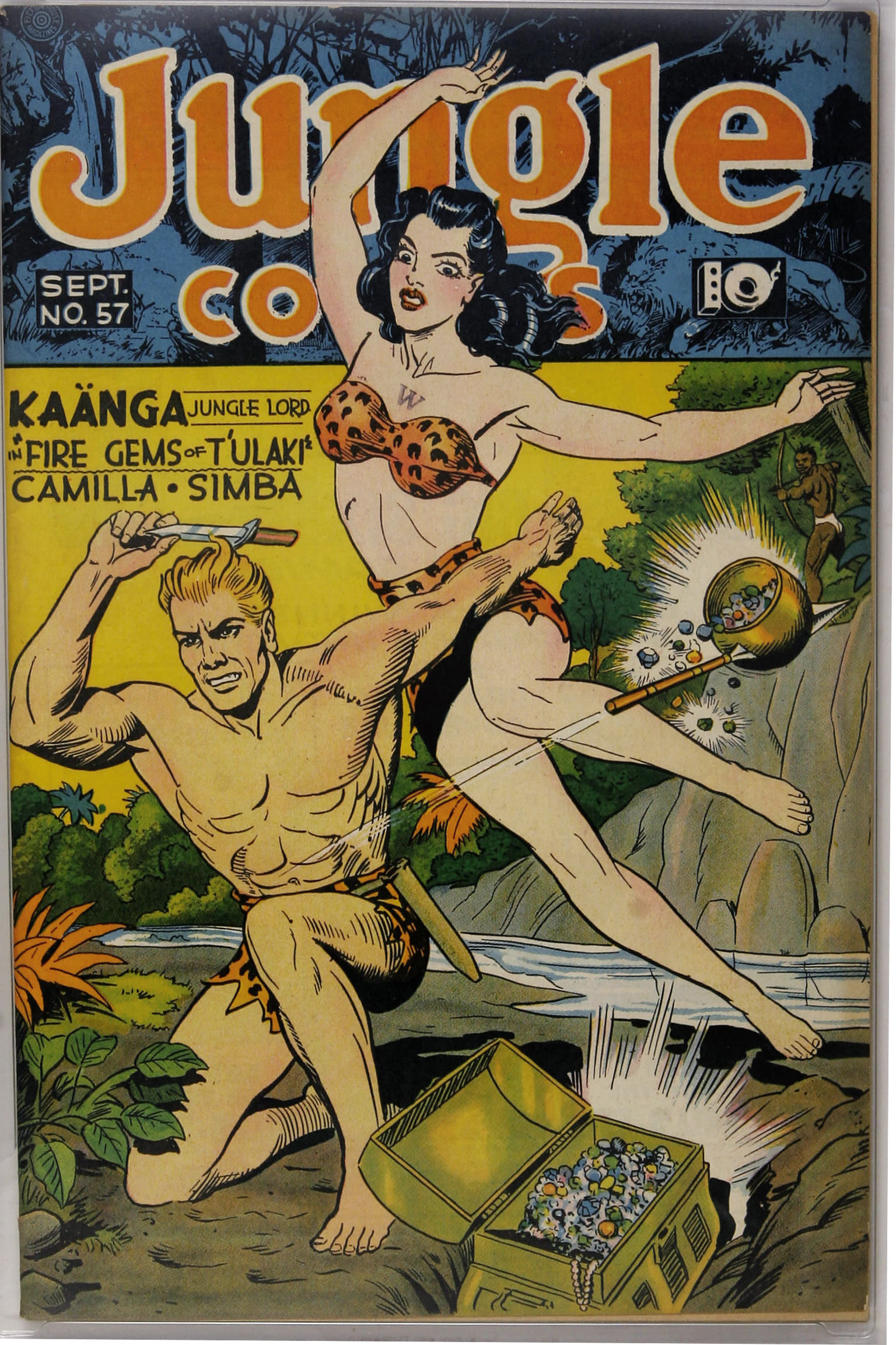 Read online Jungle Comics comic -  Issue #57 - 1