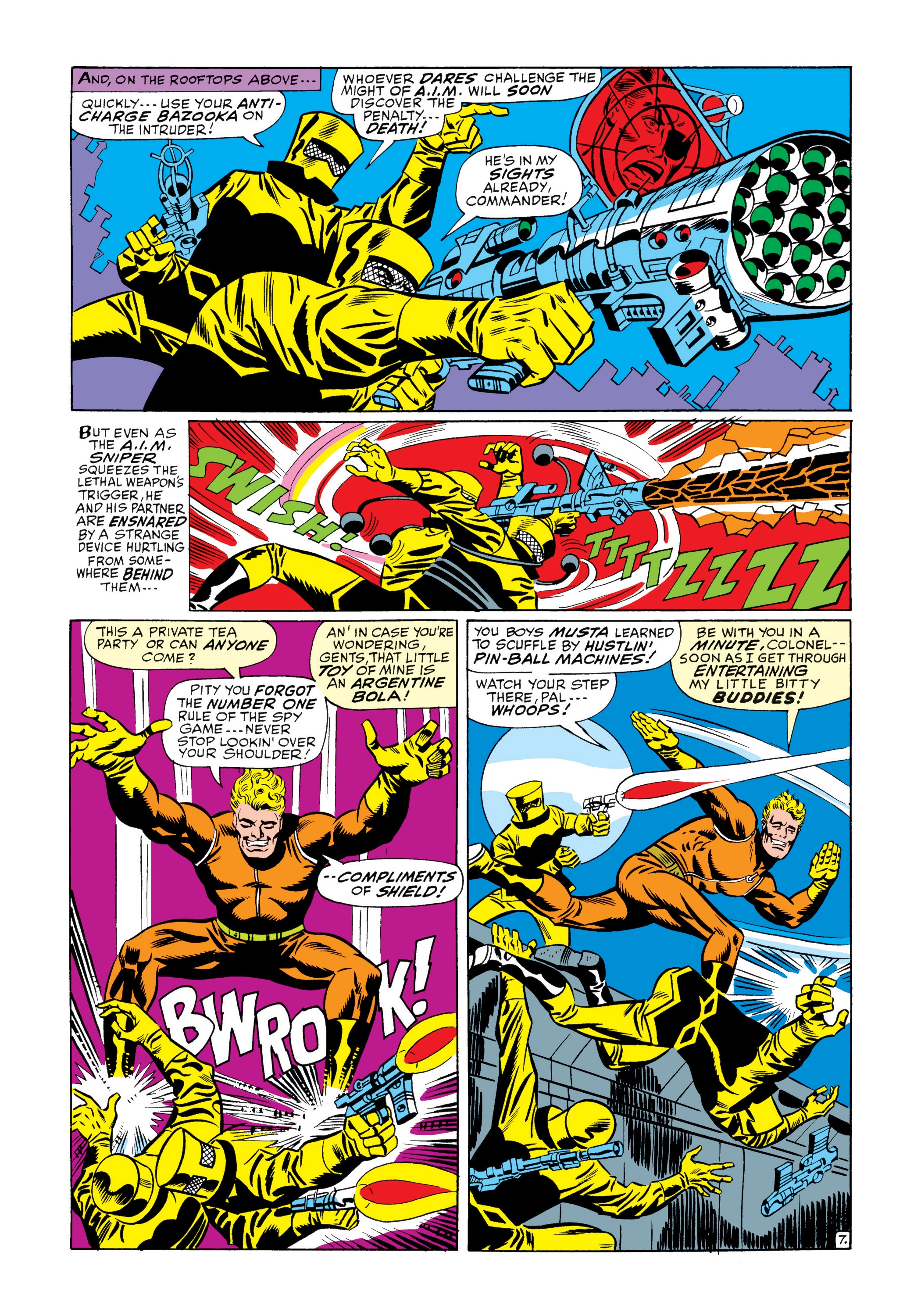 Read online Marvel Masterworks: Nick Fury, Agent of S.H.I.E.L.D. comic -  Issue # TPB 2 (Part 2) - 33