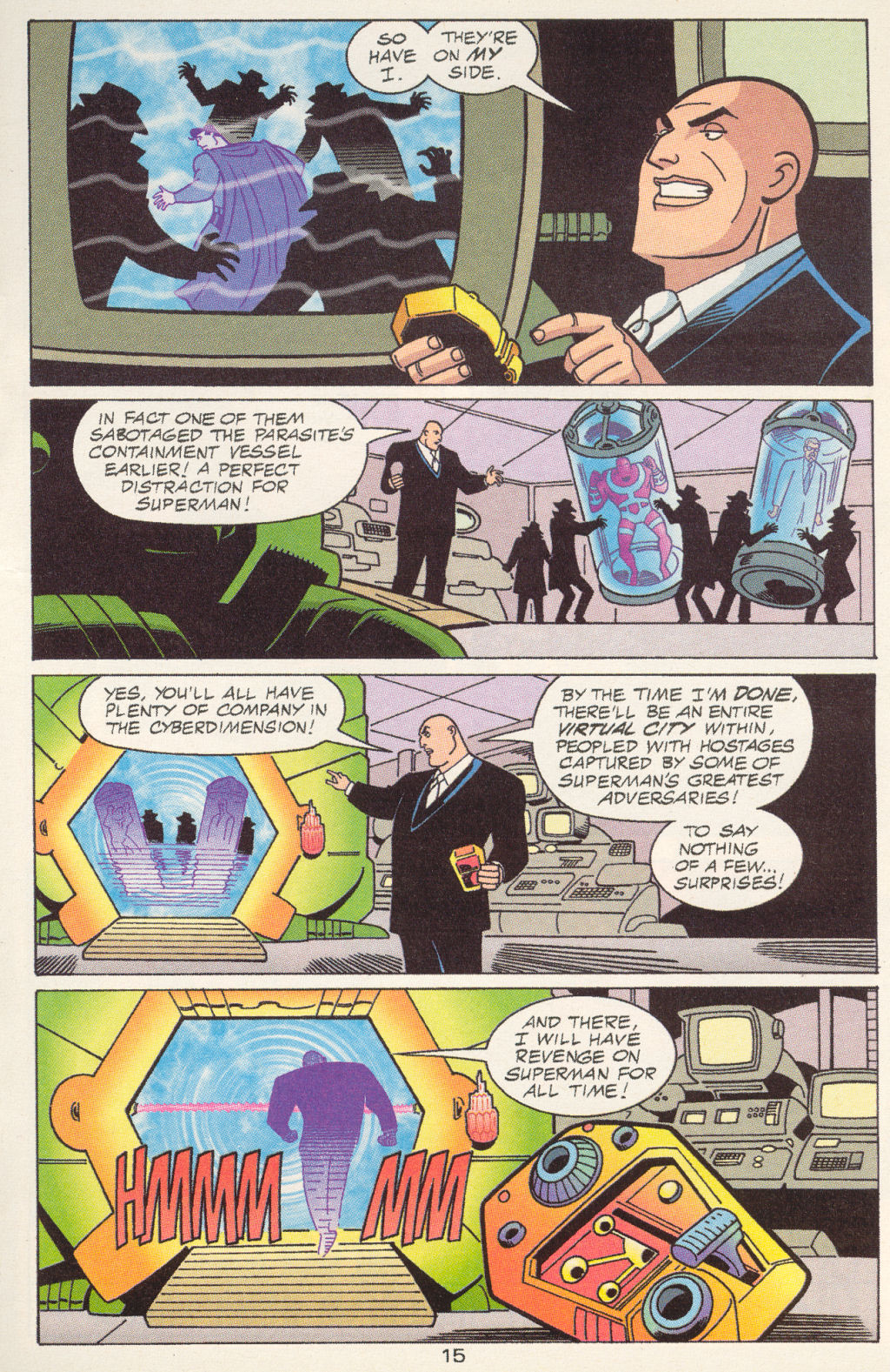 Read online Superman Adventures comic -  Issue # _Special - Dimension of the Dark Shadows - 17