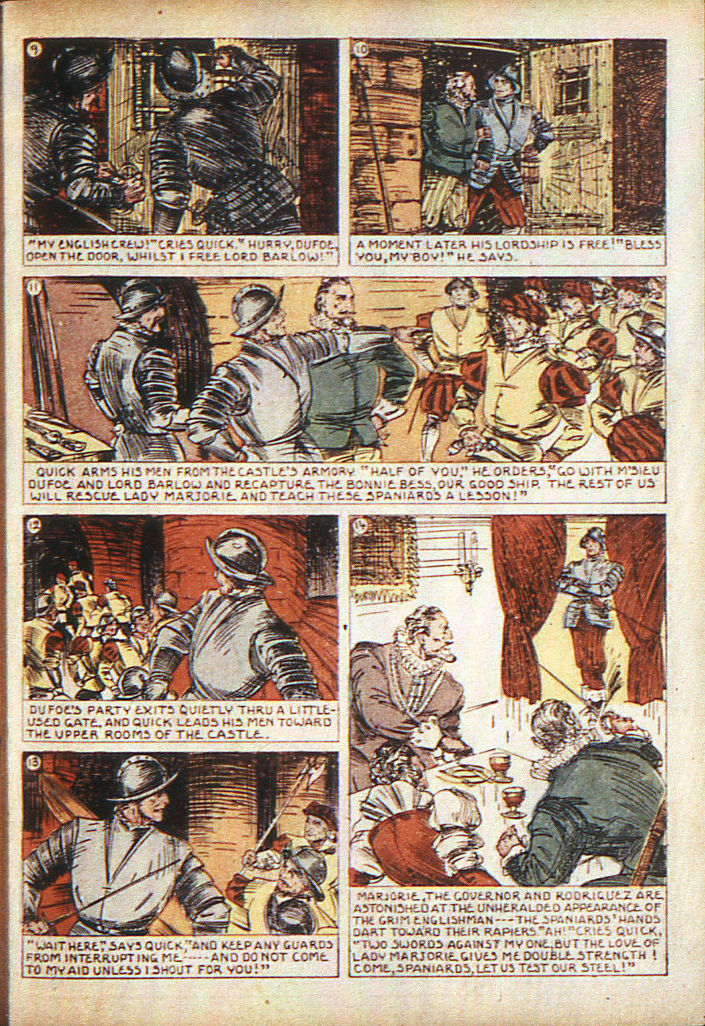 Read online Adventure Comics (1938) comic -  Issue #10 - 16
