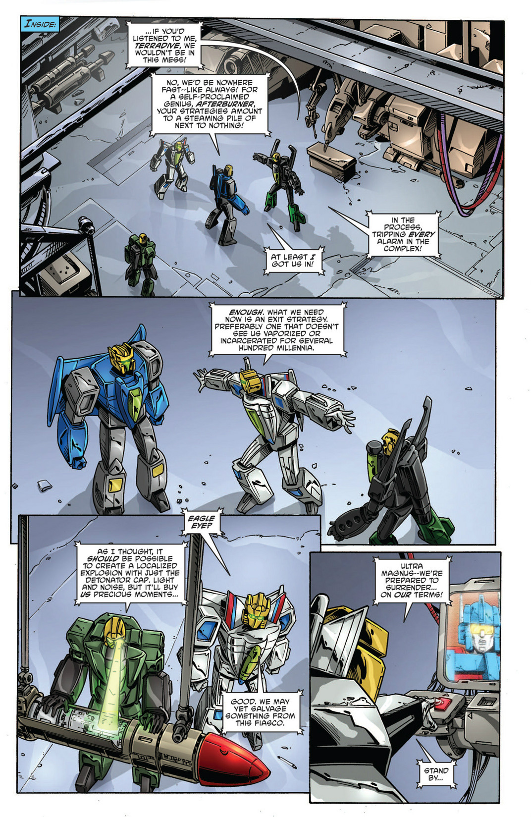 Read online The Transformers: Regeneration One comic -  Issue #81 - 10
