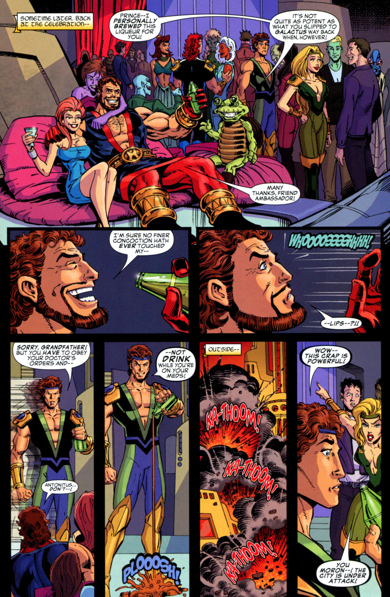 Read online Hercules: Twilight of a God comic -  Issue #1 - 21