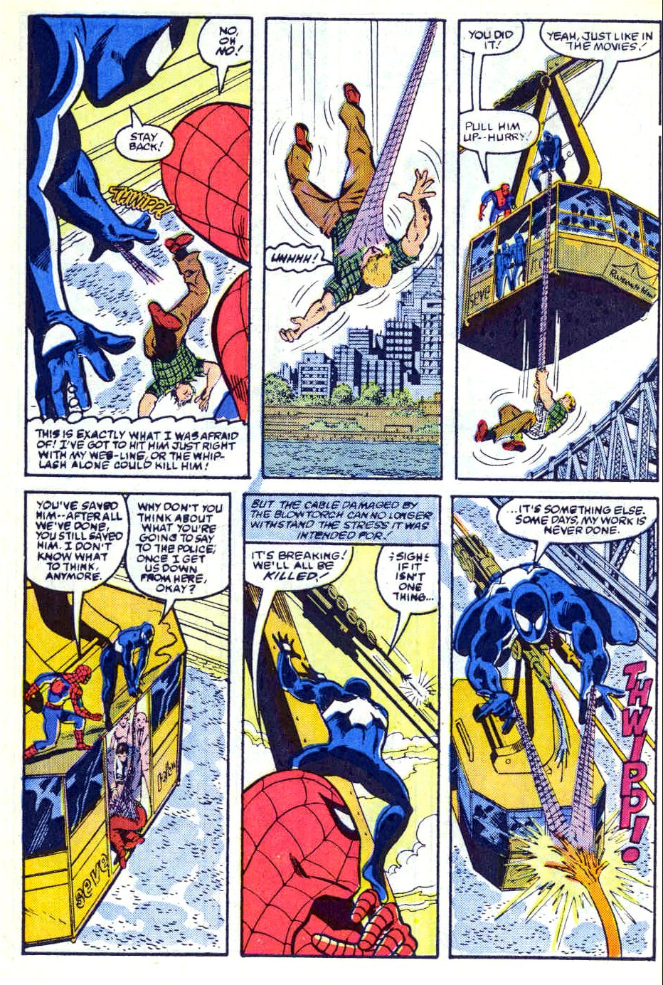 Read online Web of Spider-Man (1985) comic -  Issue #21 - 23