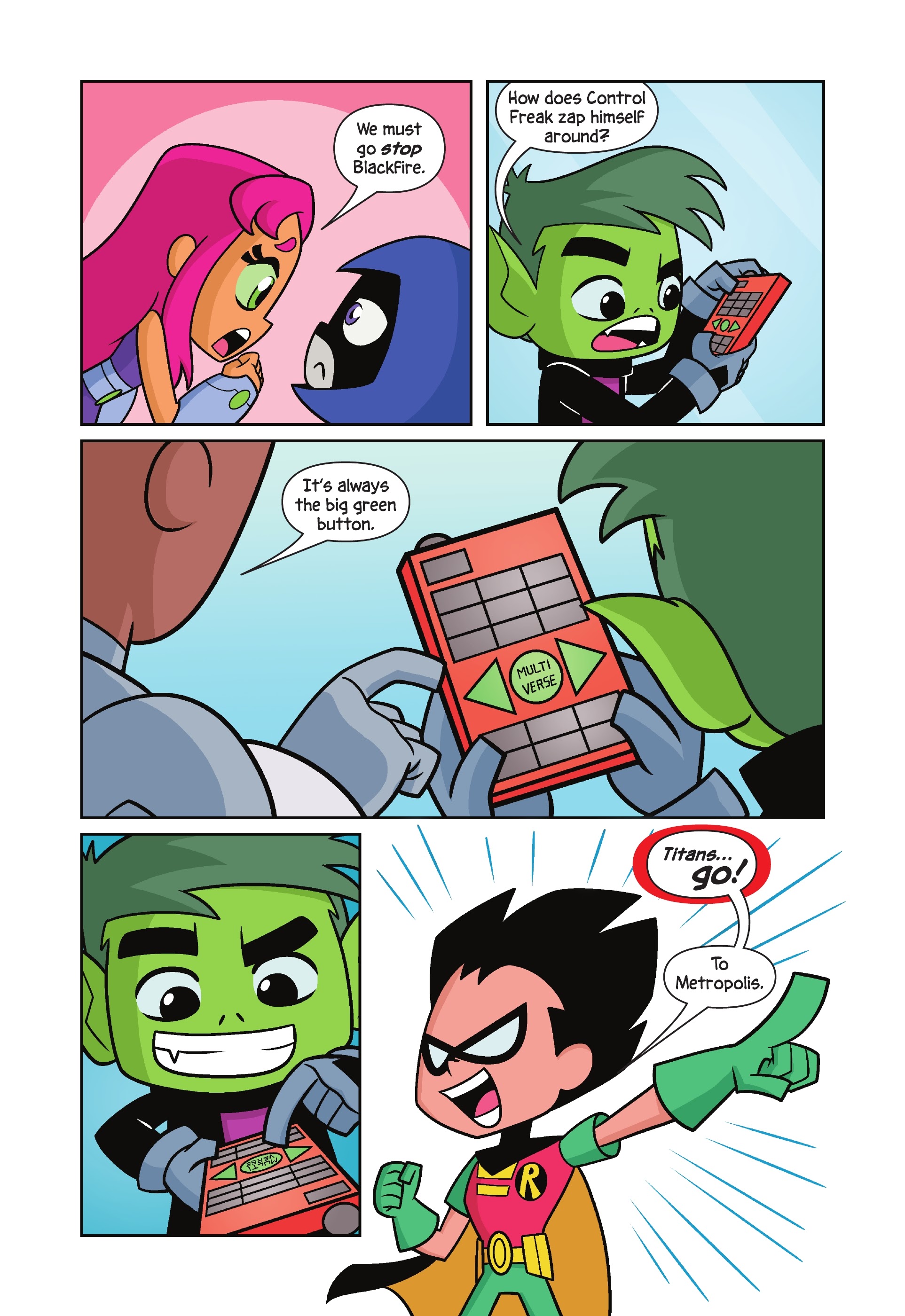 Read online Teen Titans Go!/DC Super Hero Girls: Exchange Students comic -  Issue # TPB (Part 1) - 24