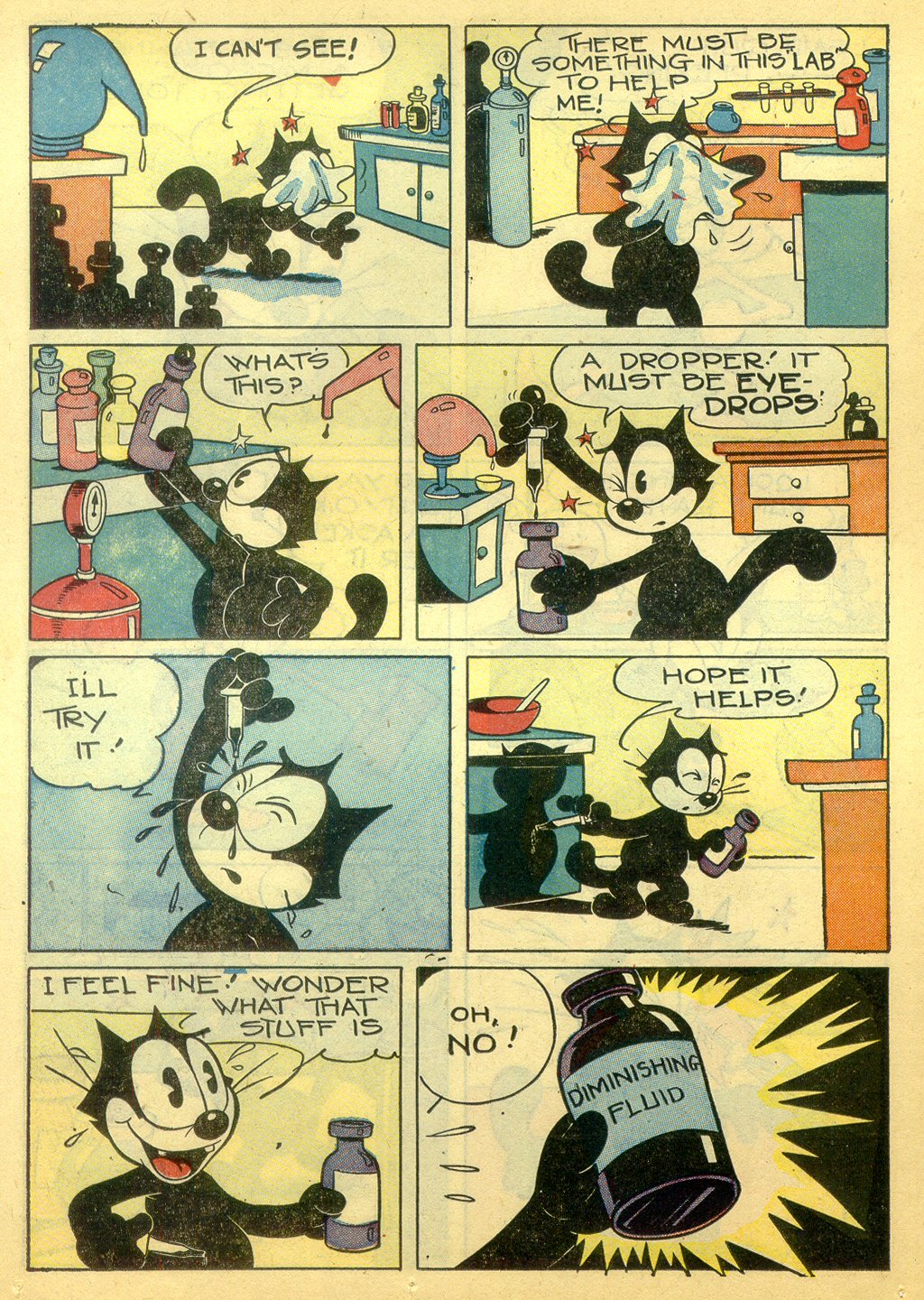 Read online Felix the Cat (1948) comic -  Issue #3 - 36