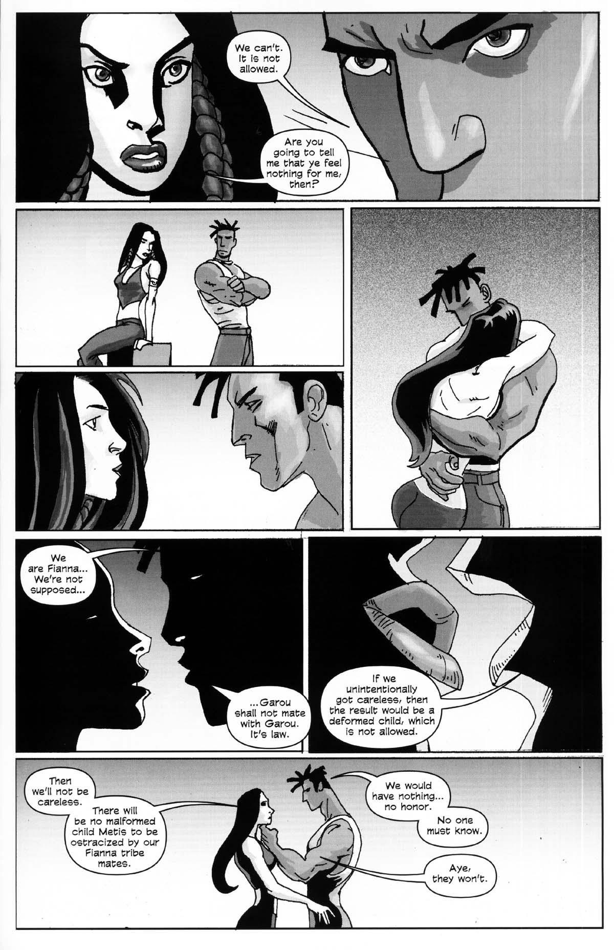 Read online Werewolf the Apocalypse comic -  Issue # Fianna - 37