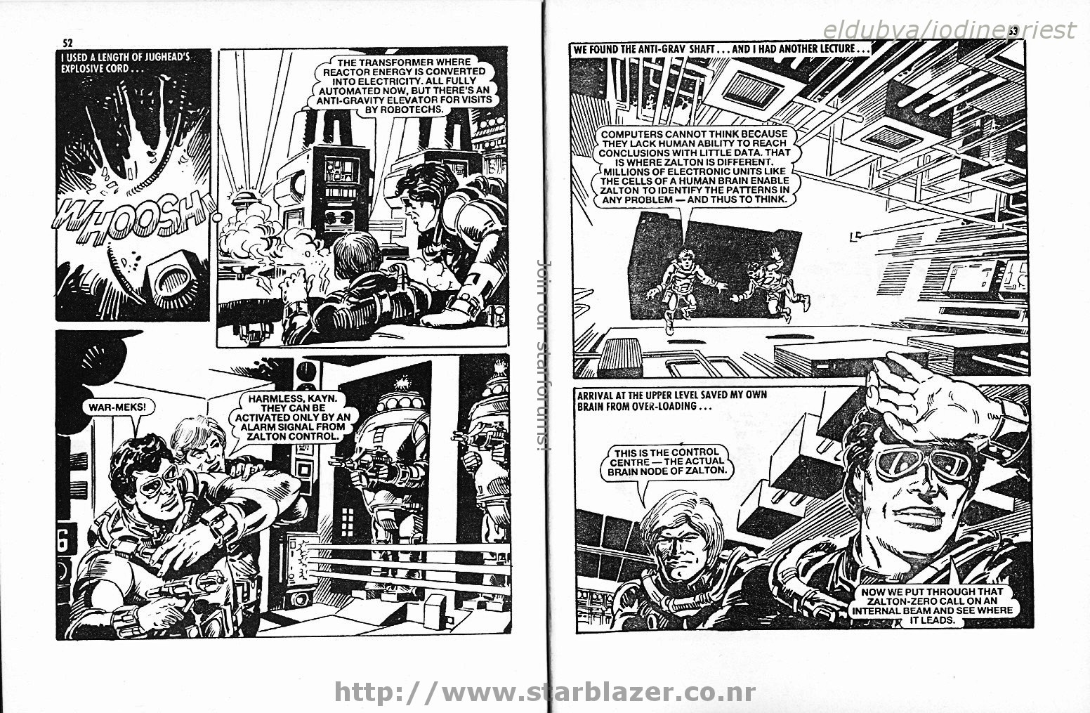 Read online Starblazer comic -  Issue #203 - 28