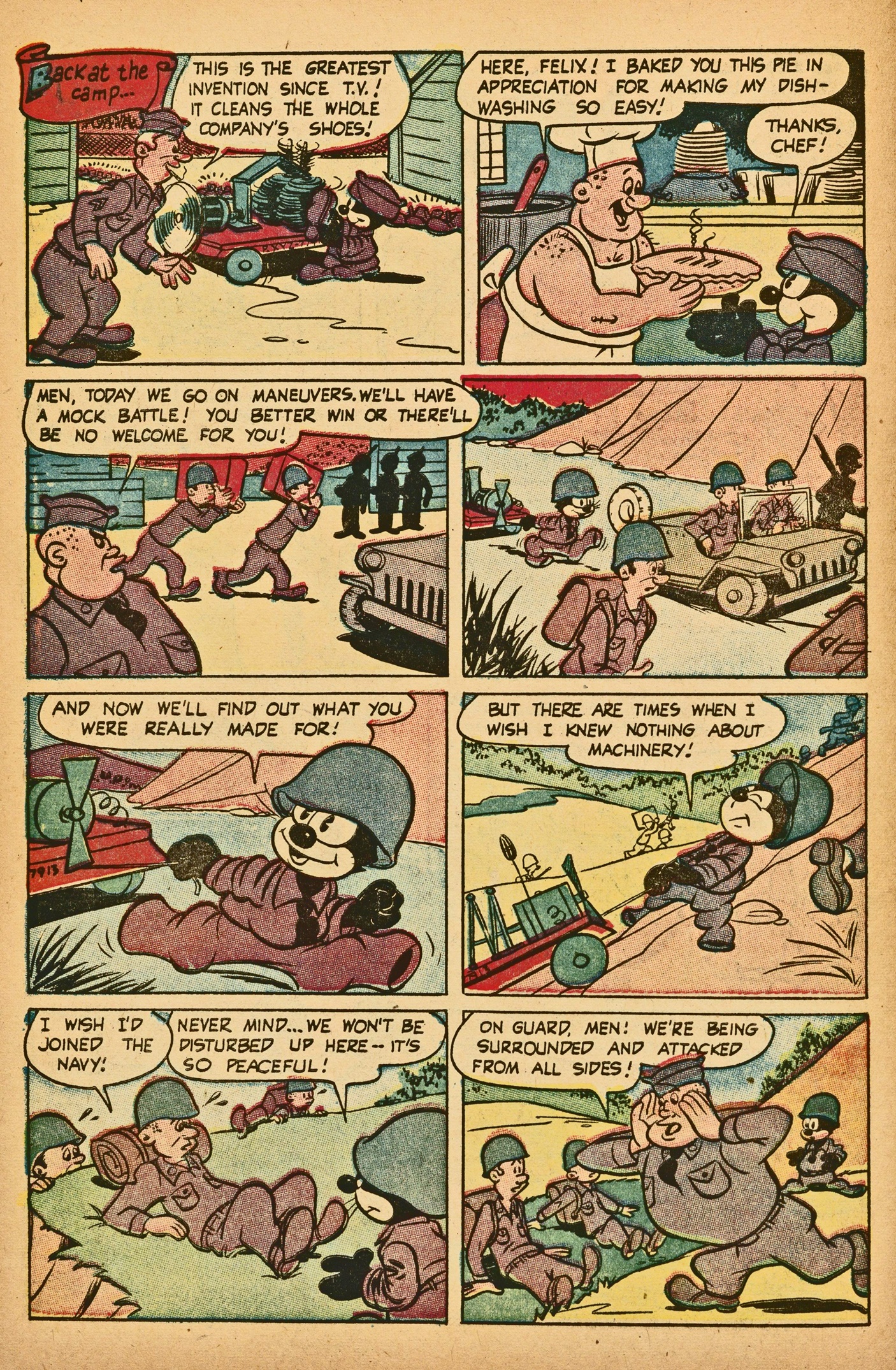 Read online Felix the Cat (1951) comic -  Issue #56 - 8