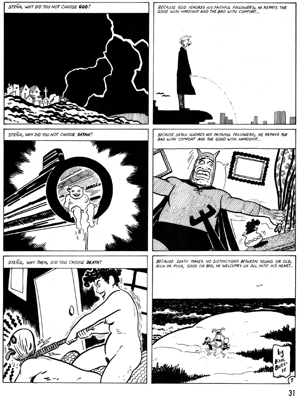 Read online Love and Rockets (1982) comic -  Issue #27 - 33