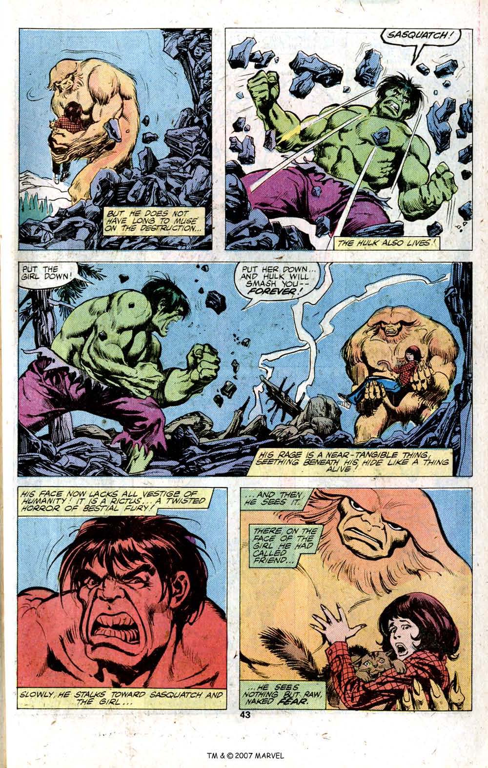 Read online The Incredible Hulk Annual comic -  Issue #8 - 45