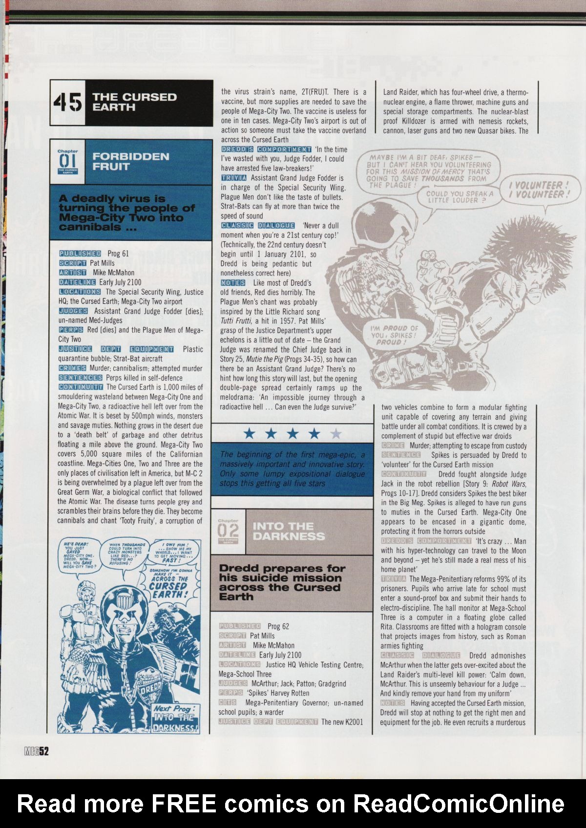 Read online Judge Dredd Megazine (Vol. 5) comic -  Issue #218 - 52