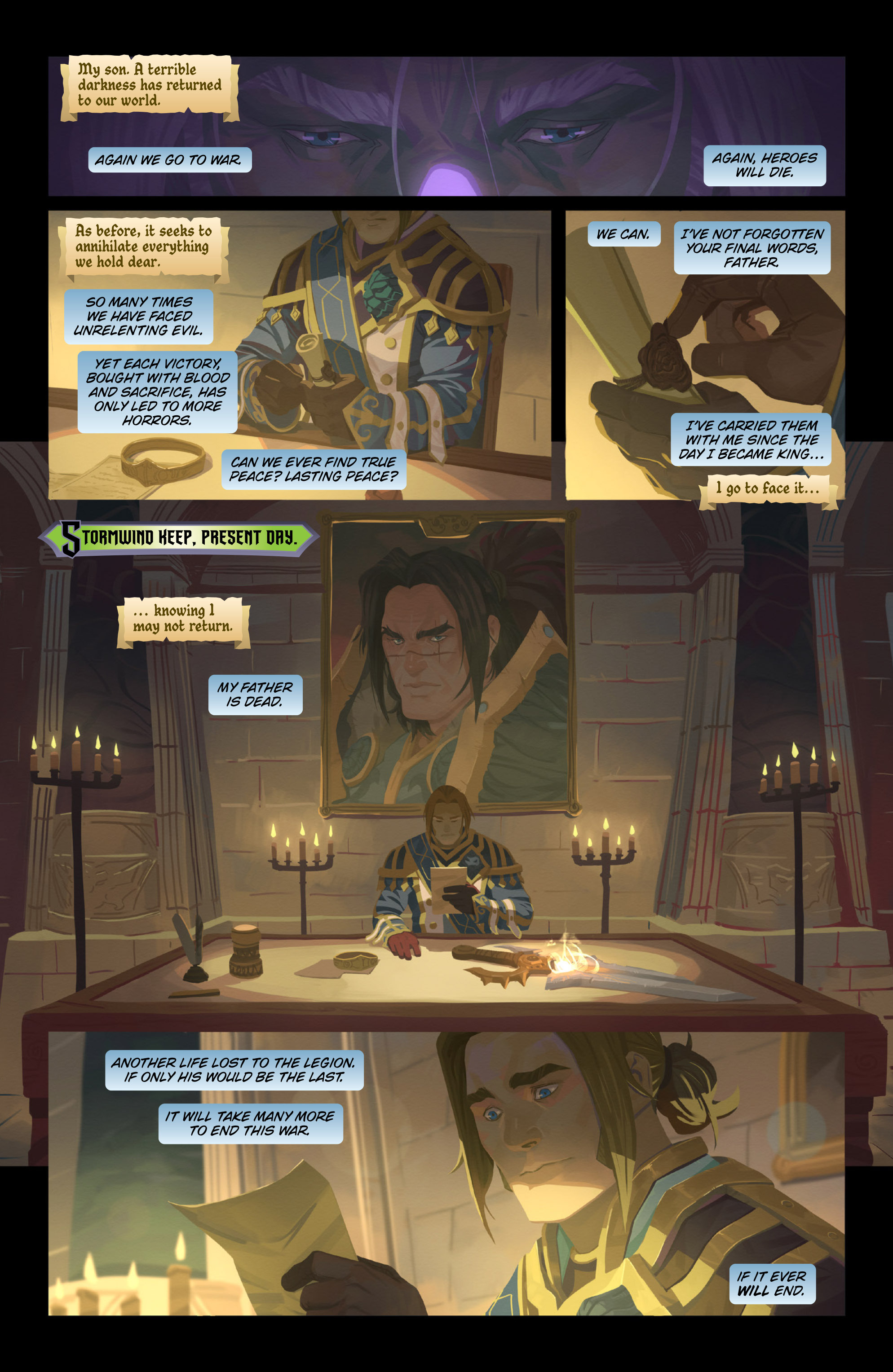 Read online World of Warcraft: Legion comic -  Issue #4 - 3
