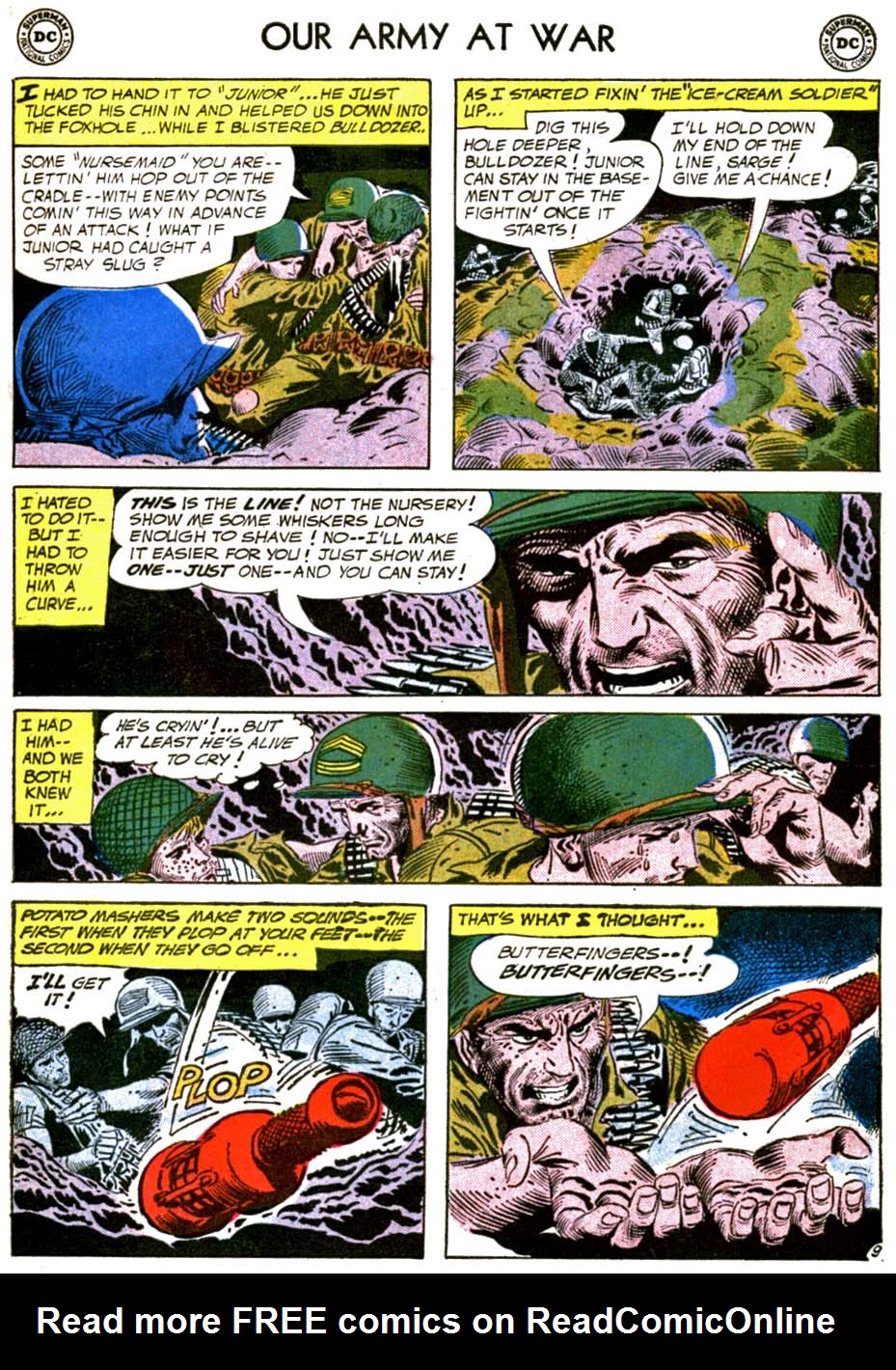 Read online Our Army at War (1952) comic -  Issue #105 - 11