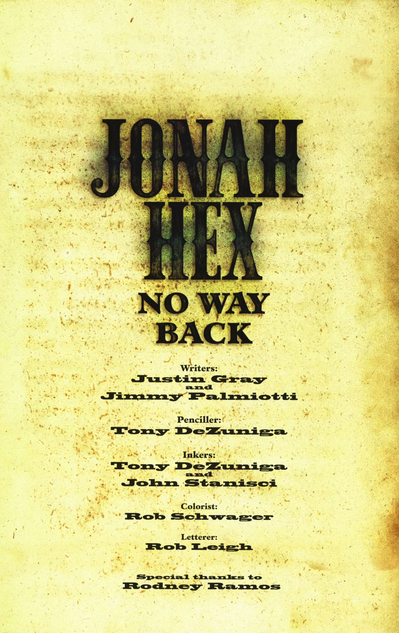 Read online Jonah Hex: No Way Back comic -  Issue # TPB - 7