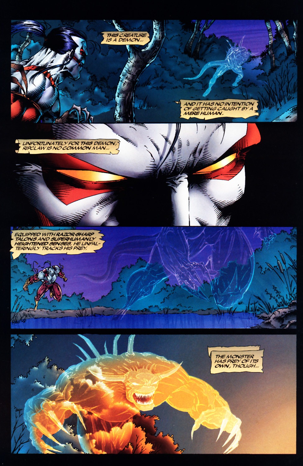 Read online Ripclaw [I] comic -  Issue #0.5 - 4