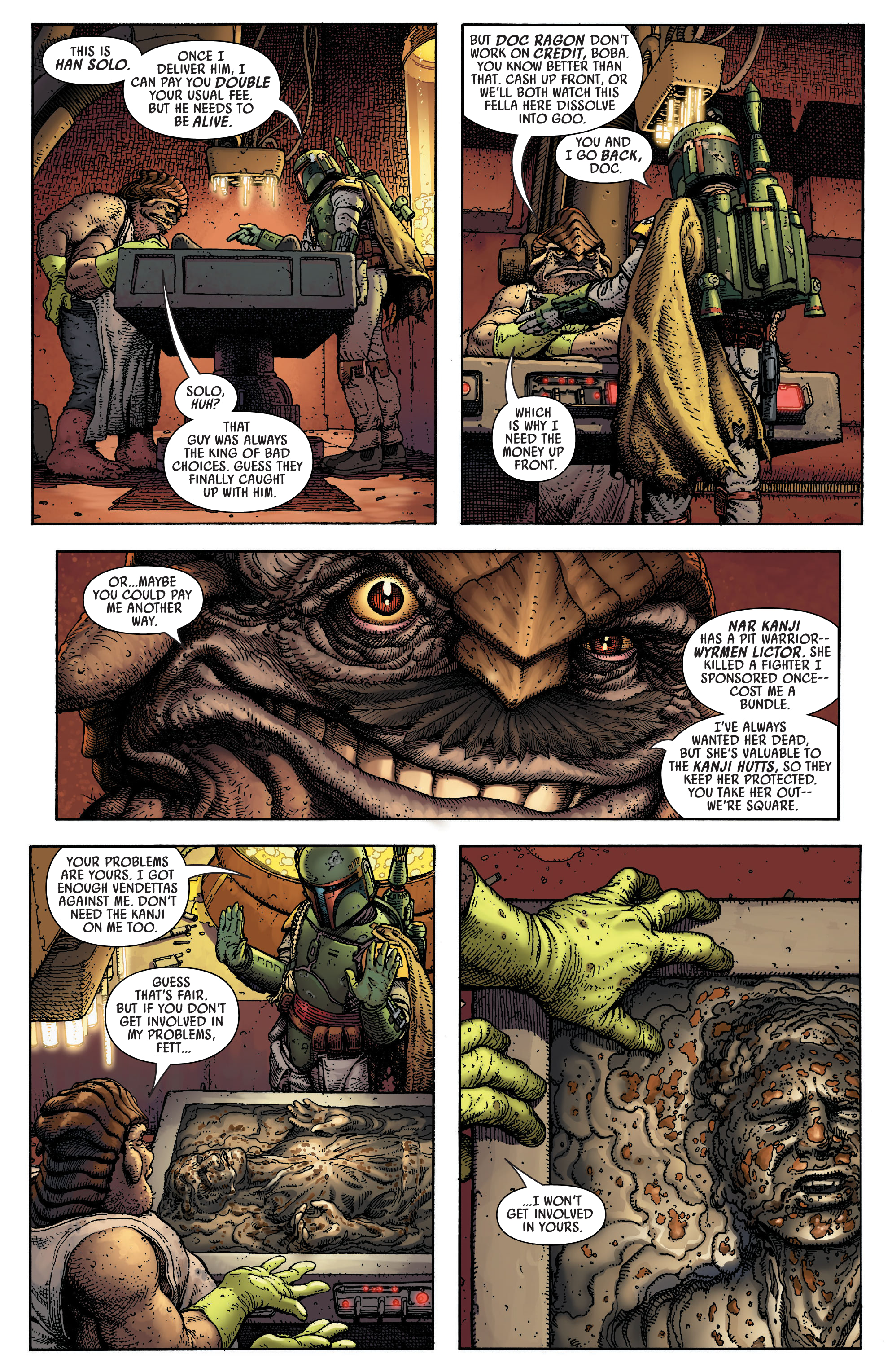 Read online Star Wars: War of the Bounty Hunters Omnibus comic -  Issue # TPB (Part 1) - 11