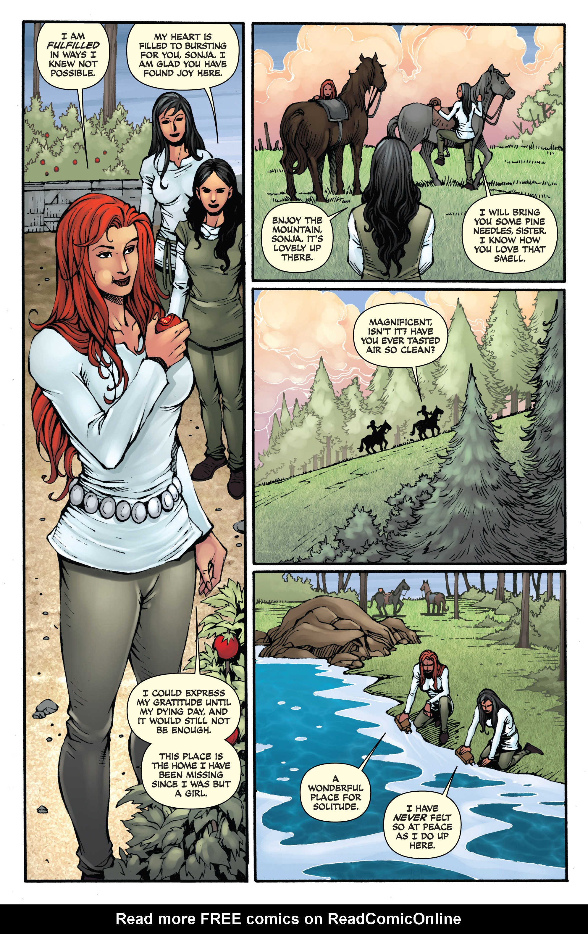 Read online Red Sonja: Sanctuary comic -  Issue # Full - 17
