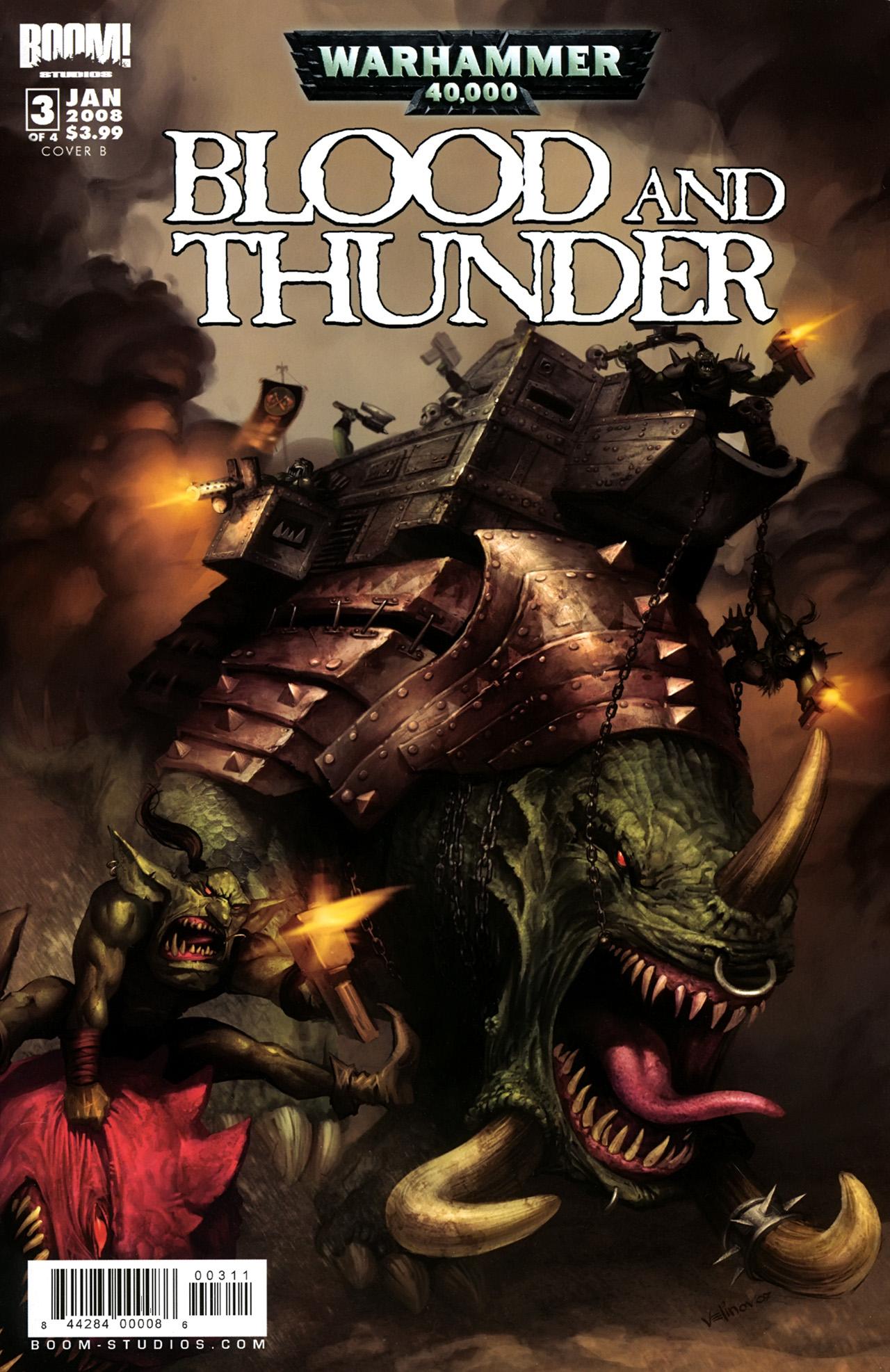 Read online Warhammer 40,000: Blood and Thunder comic -  Issue #3 - 1