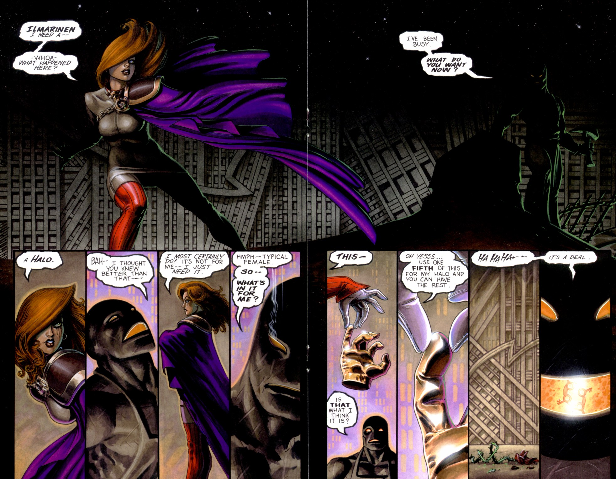 Read online Dawn: The Return of the Goddess comic -  Issue #4 - 18