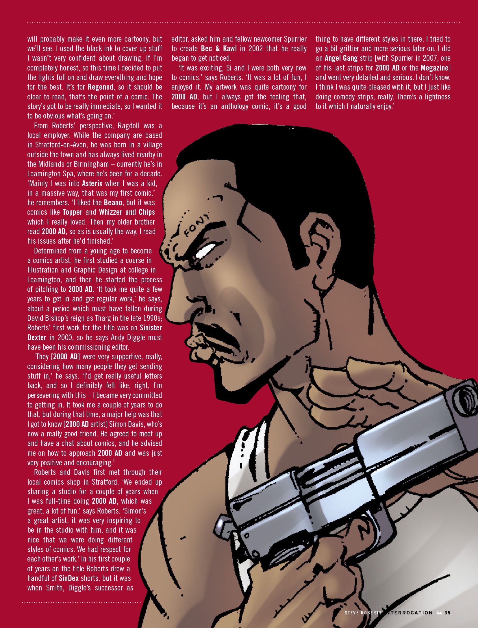 Read online Judge Dredd Megazine (Vol. 5) comic -  Issue #435 - 35