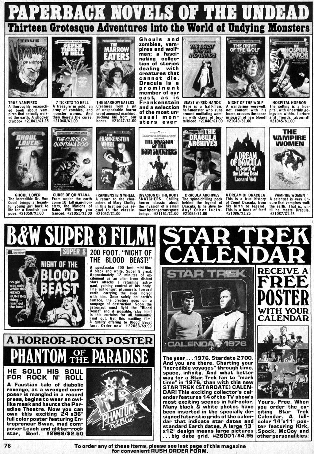 Read online Creepy (1964) comic -  Issue #77 - 77