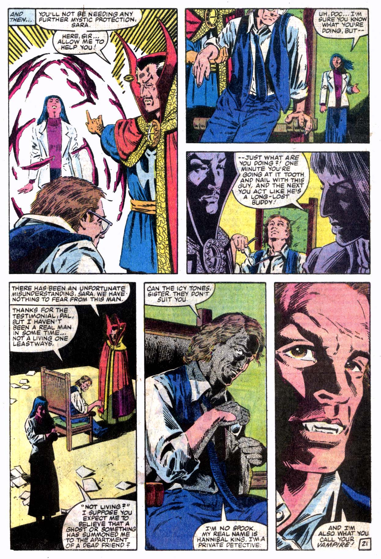 Read online Doctor Strange (1974) comic -  Issue #58 - 22