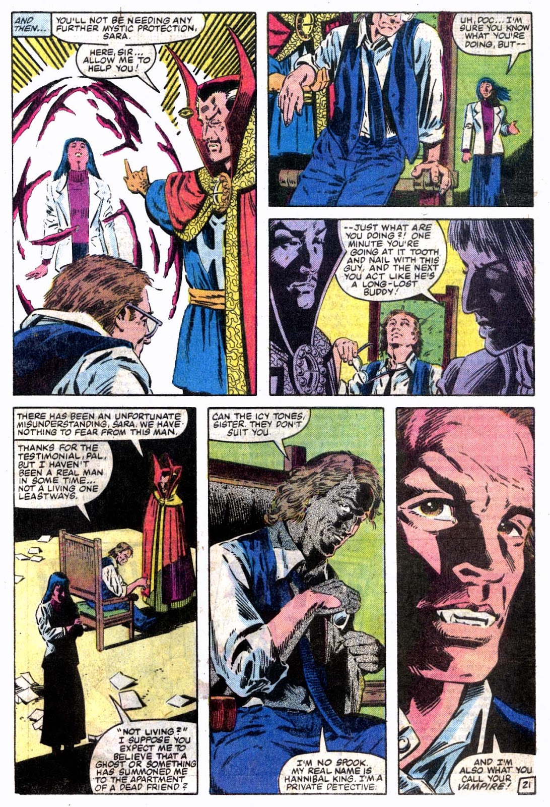 Doctor Strange (1974) issue 58 - Page 22