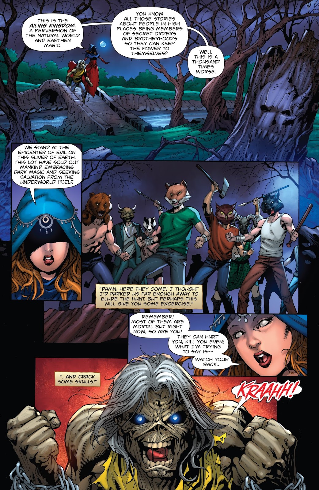 Iron Maiden: Legacy of the Beast issue 1 - Page 16
