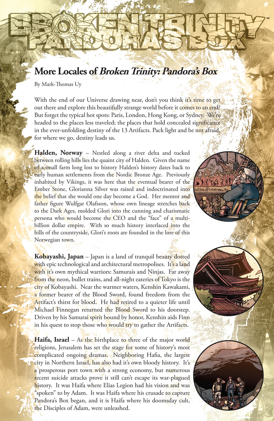 Read online Broken Trinity vol 2: Pandora's Box comic -  Issue #6 - 22