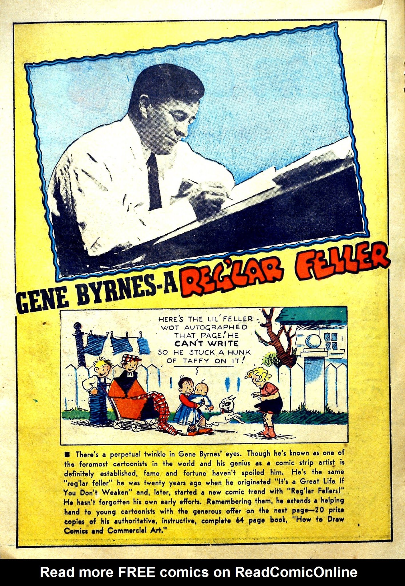 Read online Reg'lar Fellers Heroic Comics comic -  Issue #1 - 37