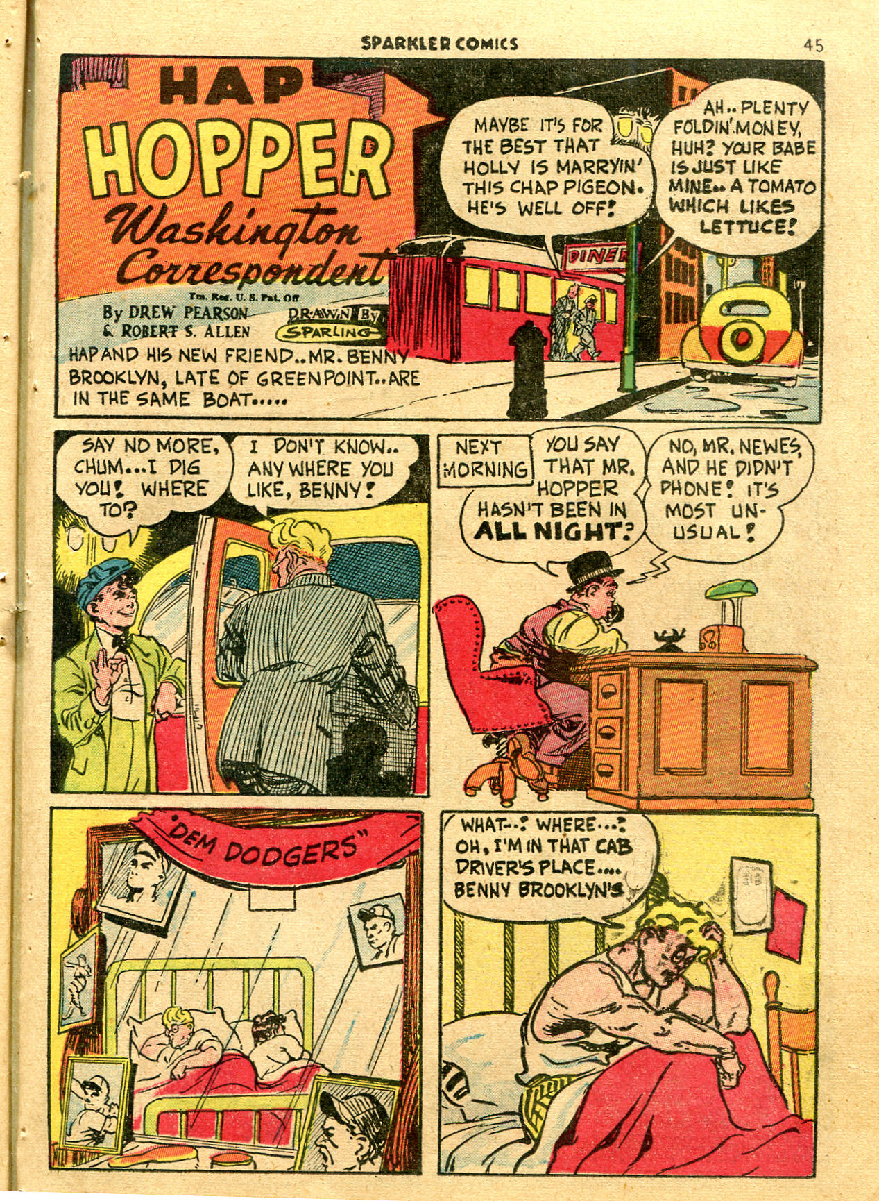 Read online Sparkler Comics comic -  Issue #24 - 47