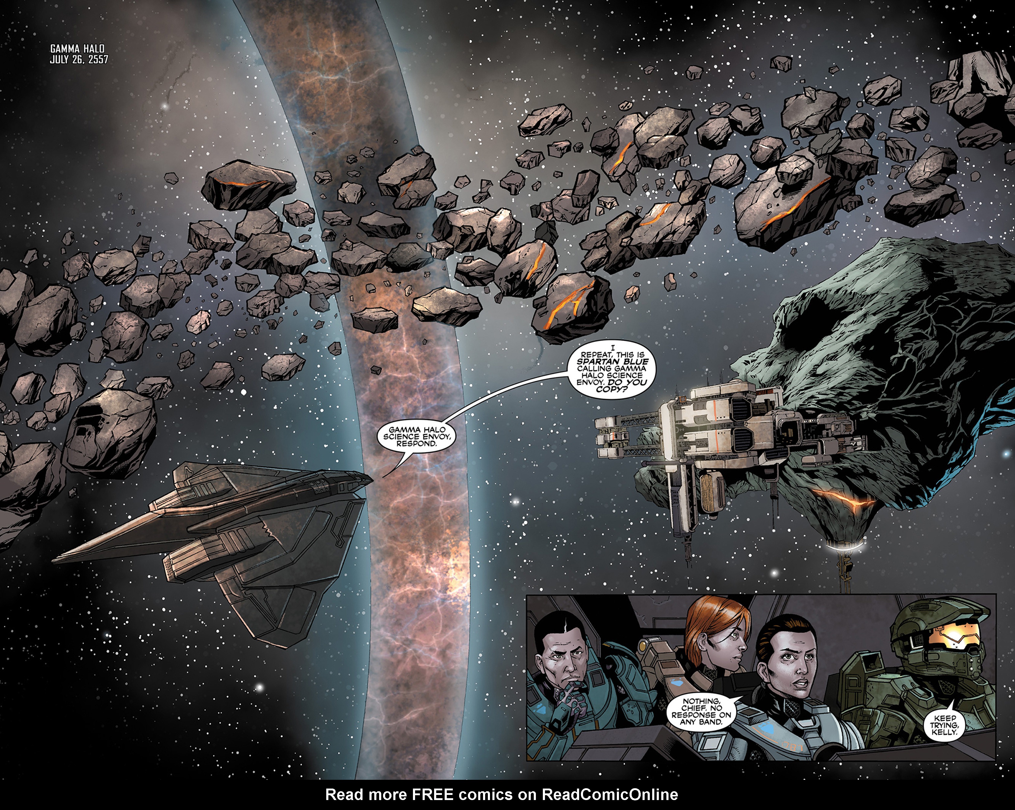 Read online Halo: Escalation comic -  Issue #8 - 12