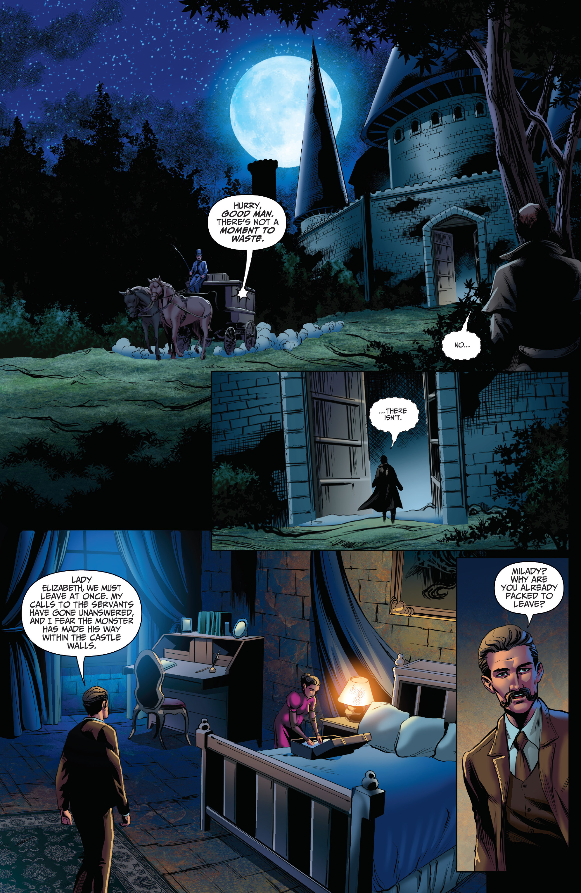 Read online Van Helsing vs. Dracula's Daughter comic -  Issue #4 - 5