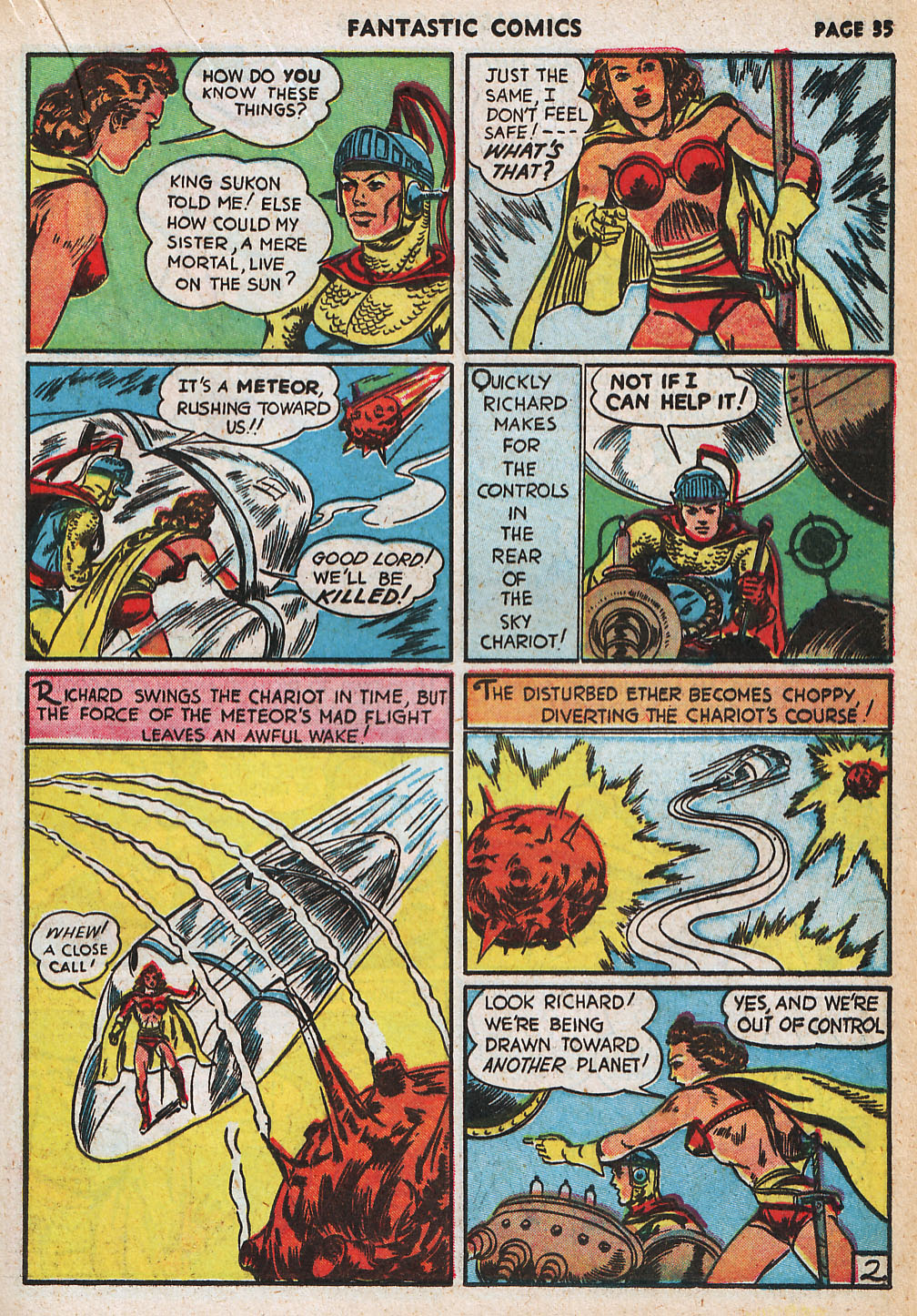 Read online Fantastic Comics comic -  Issue #20 - 35