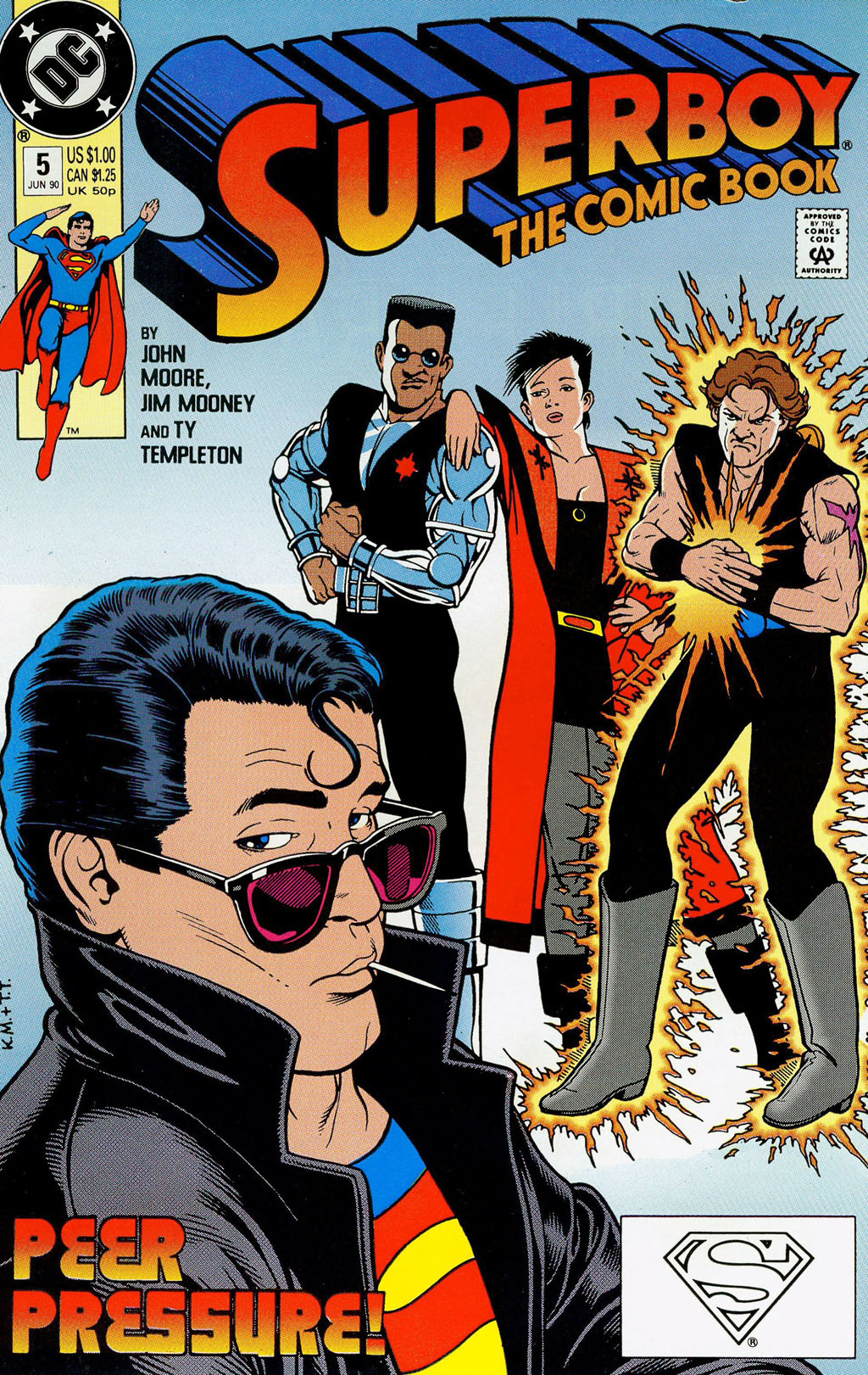 Read online Superboy (1990) comic -  Issue #5 - 1