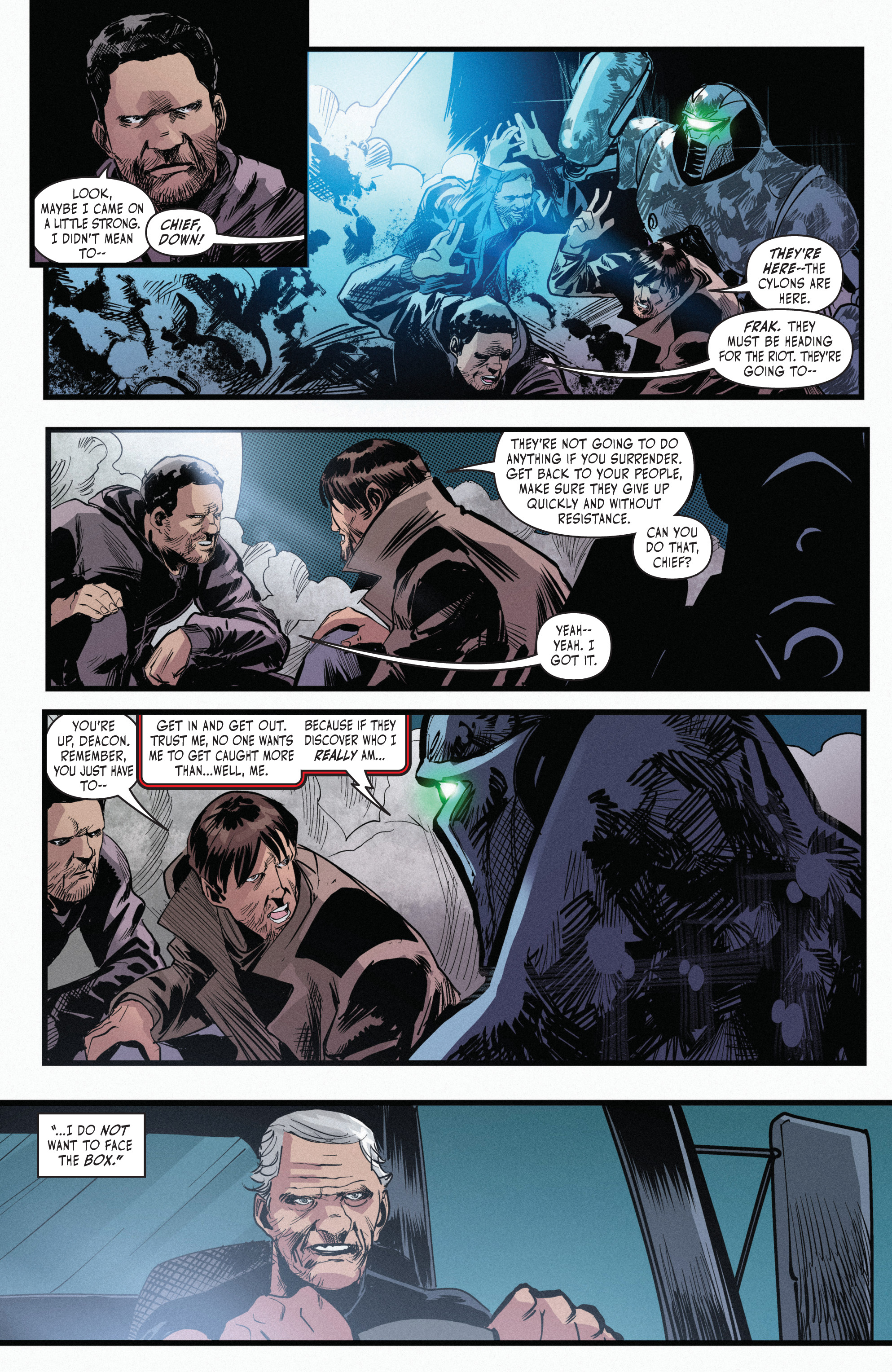 Read online Battlestar Galactica: Twilight Command comic -  Issue #3 - 13