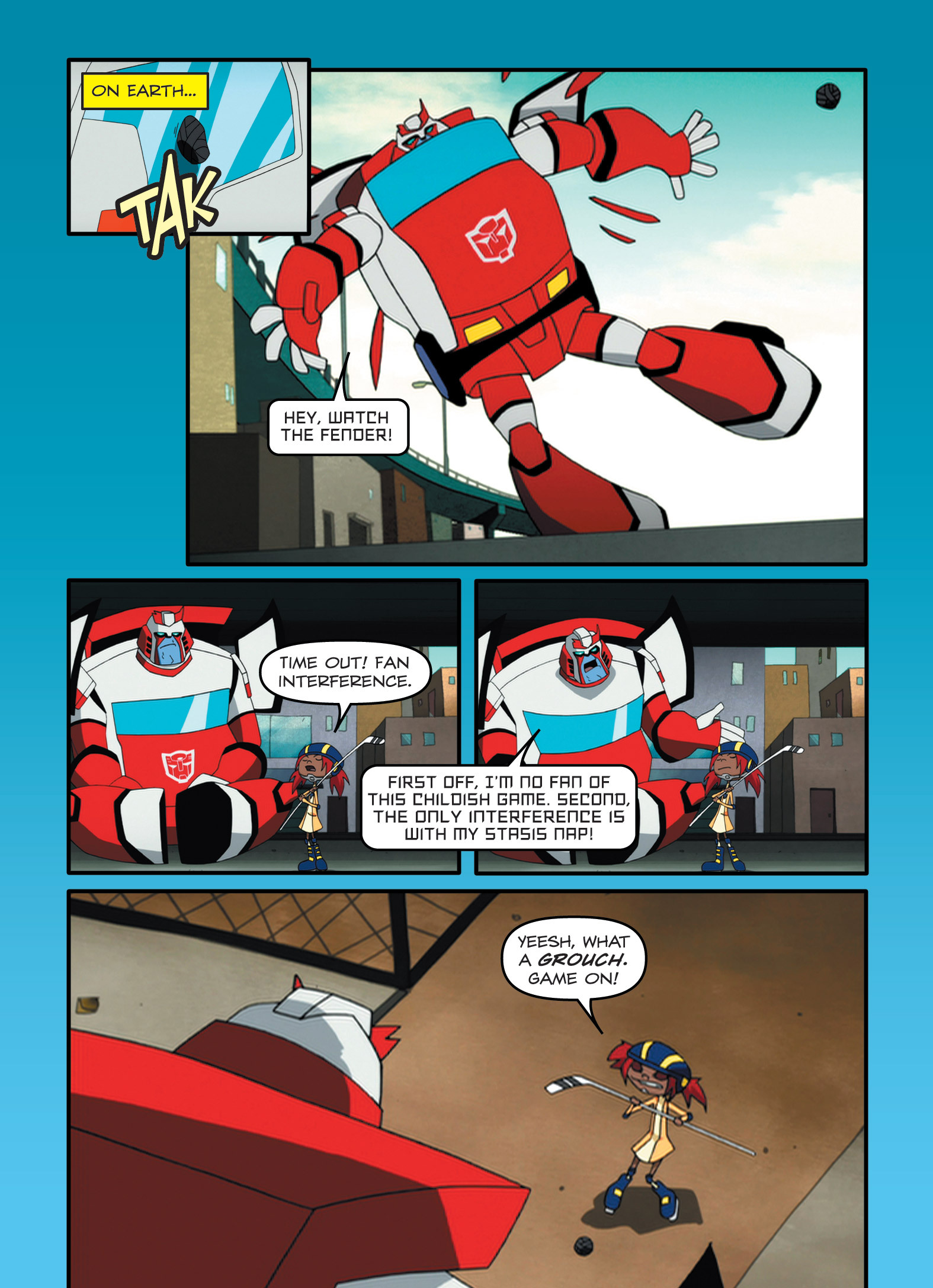 Read online Transformers Animated comic -  Issue #5 - 71