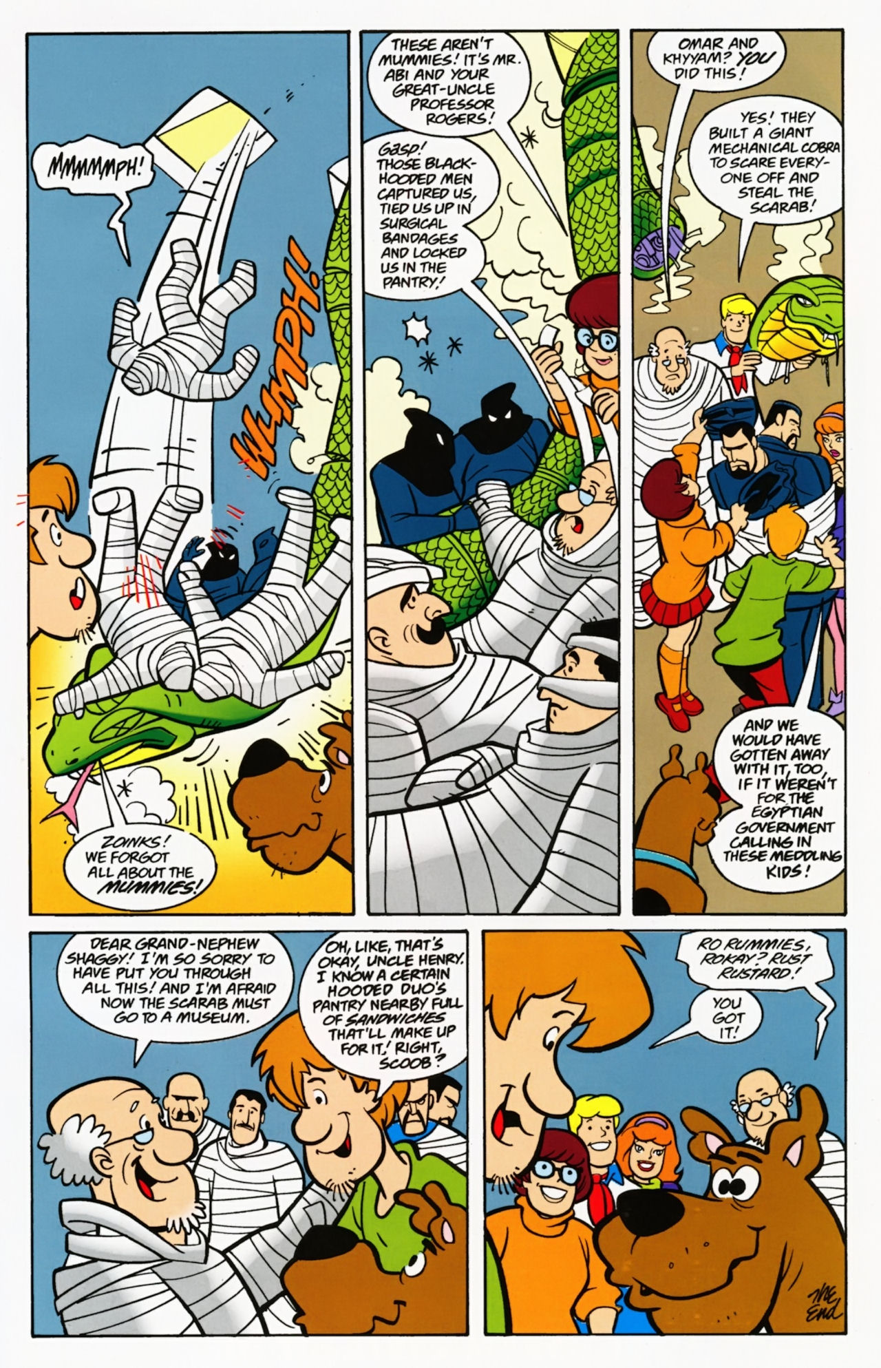 Read online Scooby-Doo: Where Are You? comic -  Issue #7 - 33